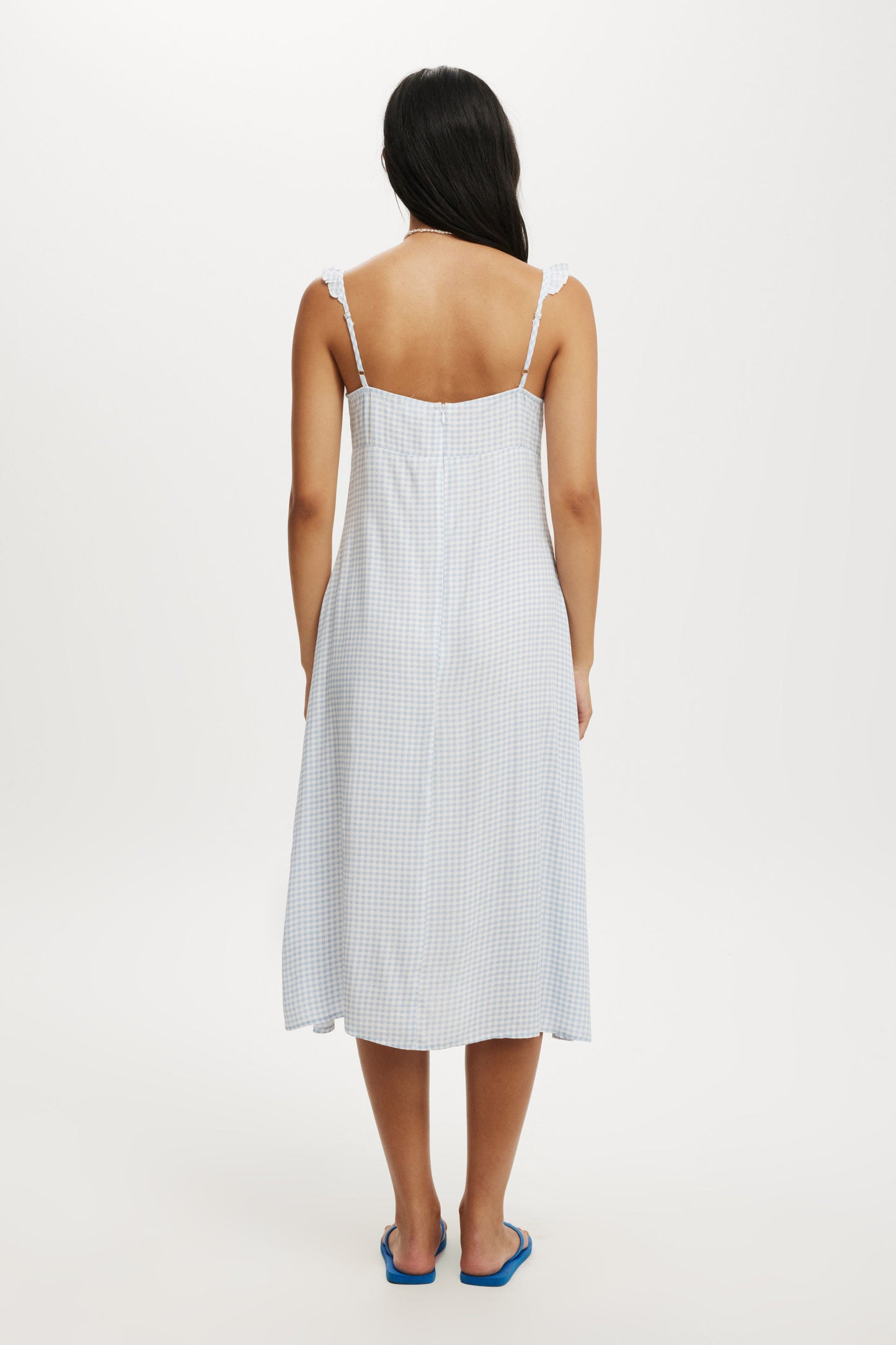 Layla Frill Midi Dress
