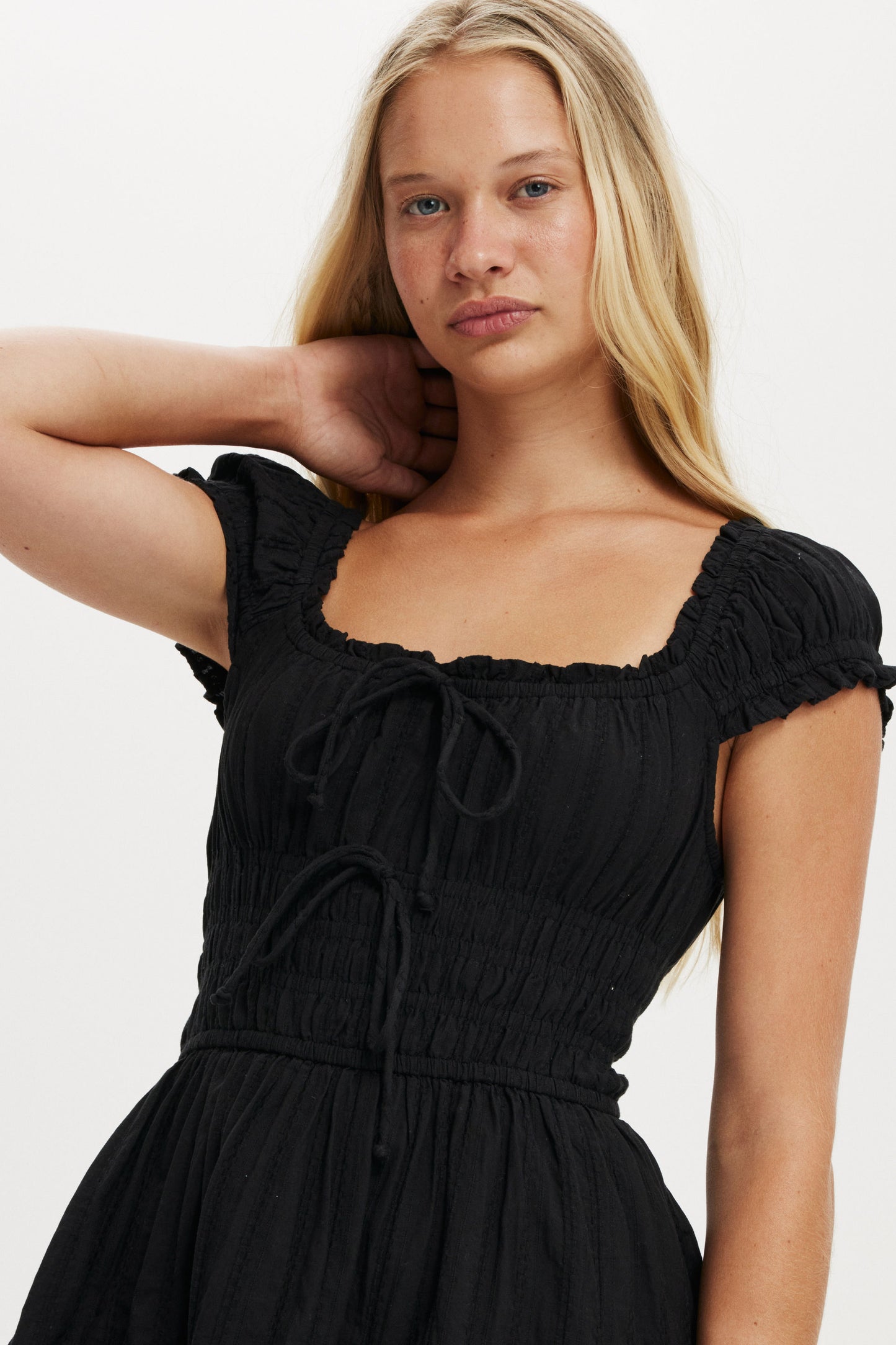 Jasmine Sleeved Mini Dress