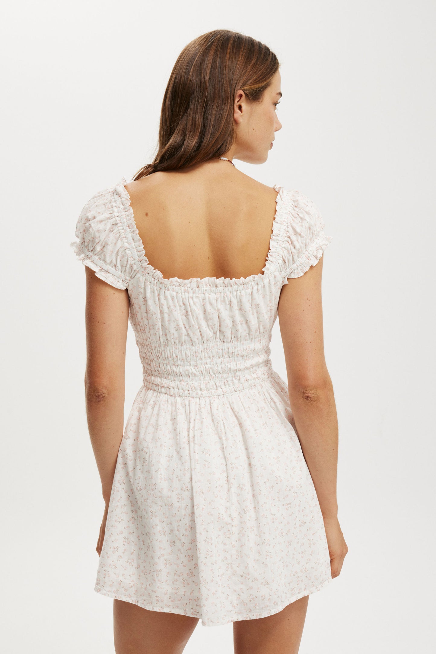 Jasmine Sleeved Mini Dress