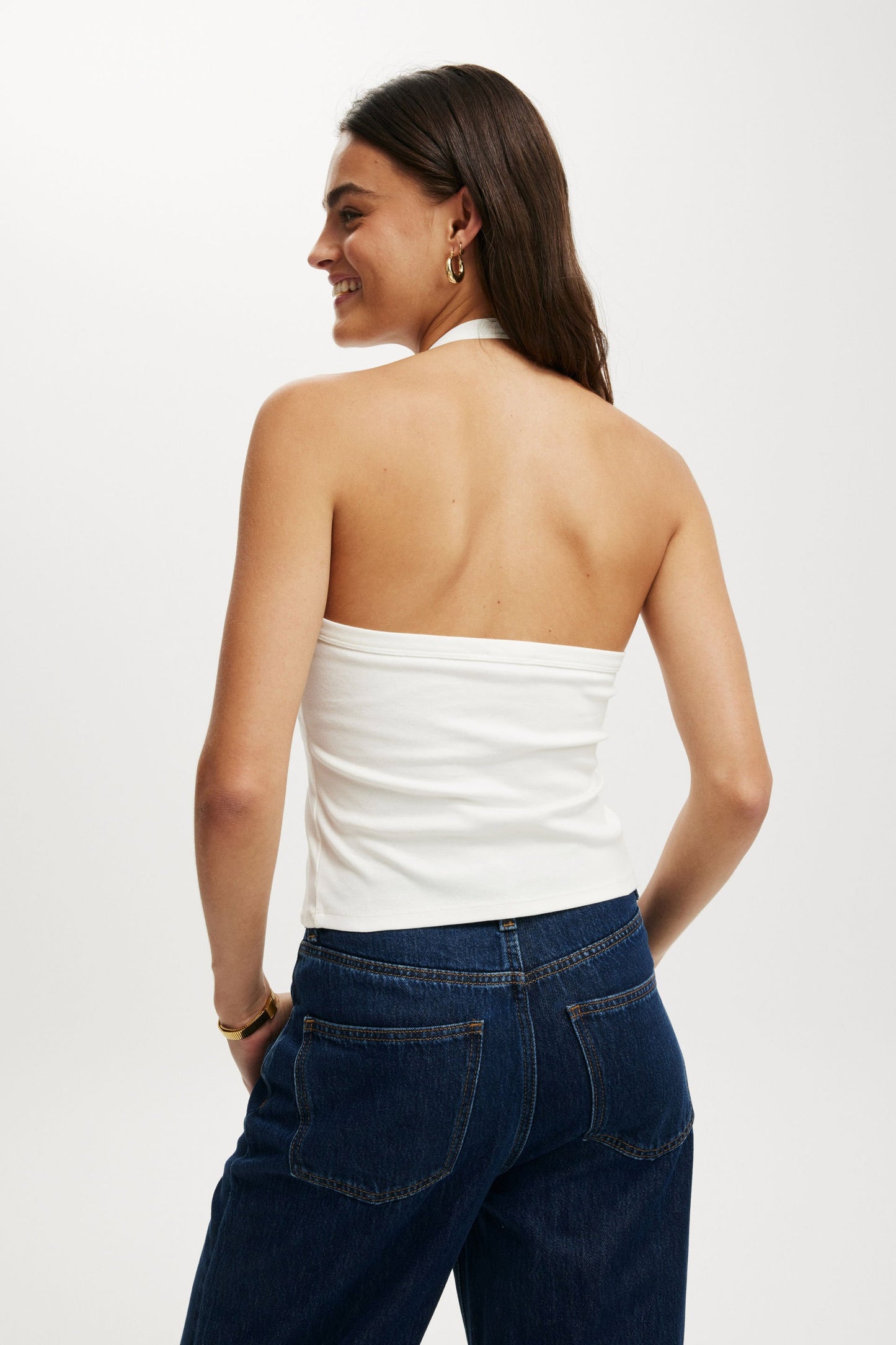 Alexa Button Front Halter