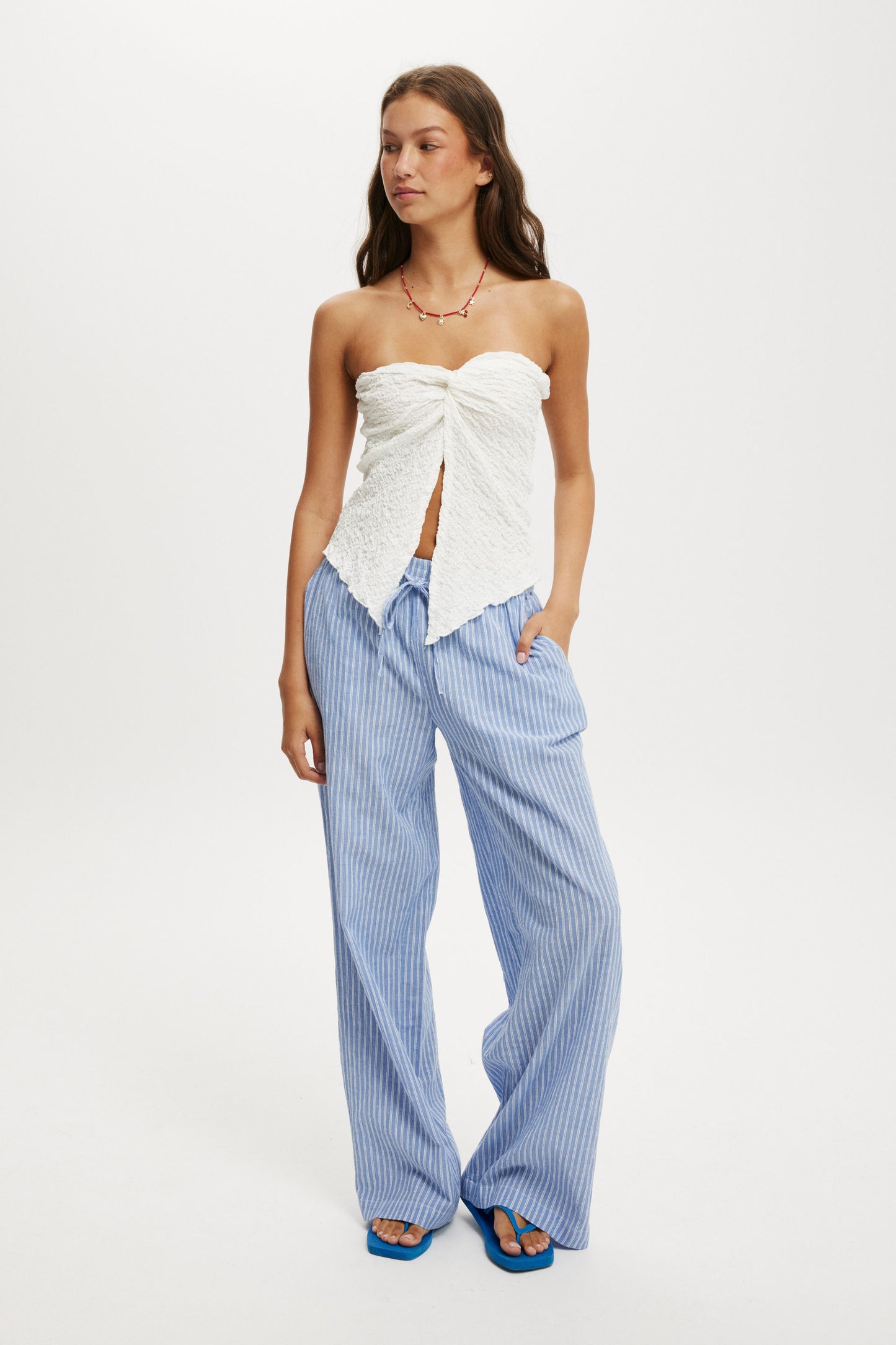 Stacey Twist Front Tube Top