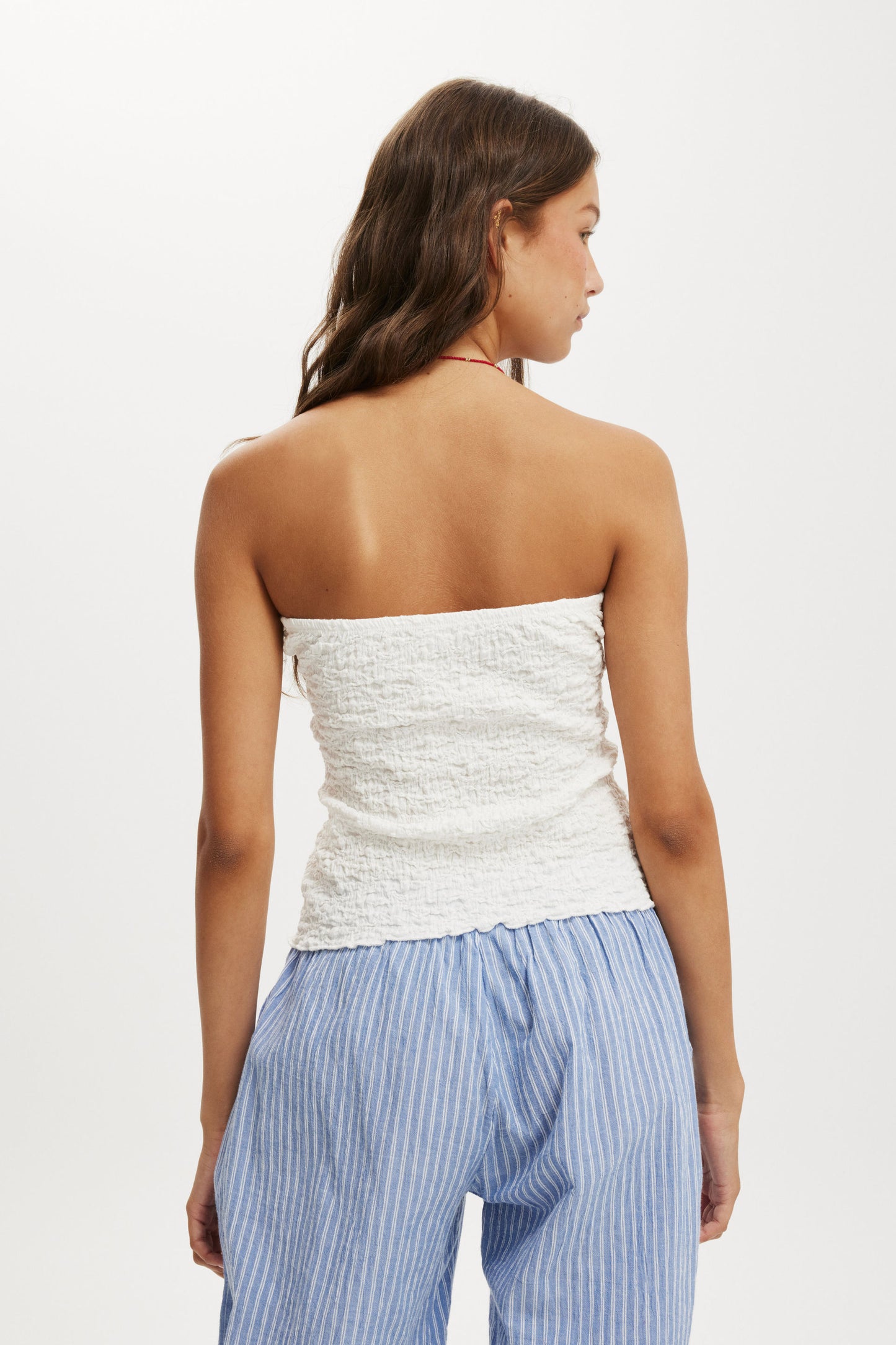 Stacey Twist Front Tube Top