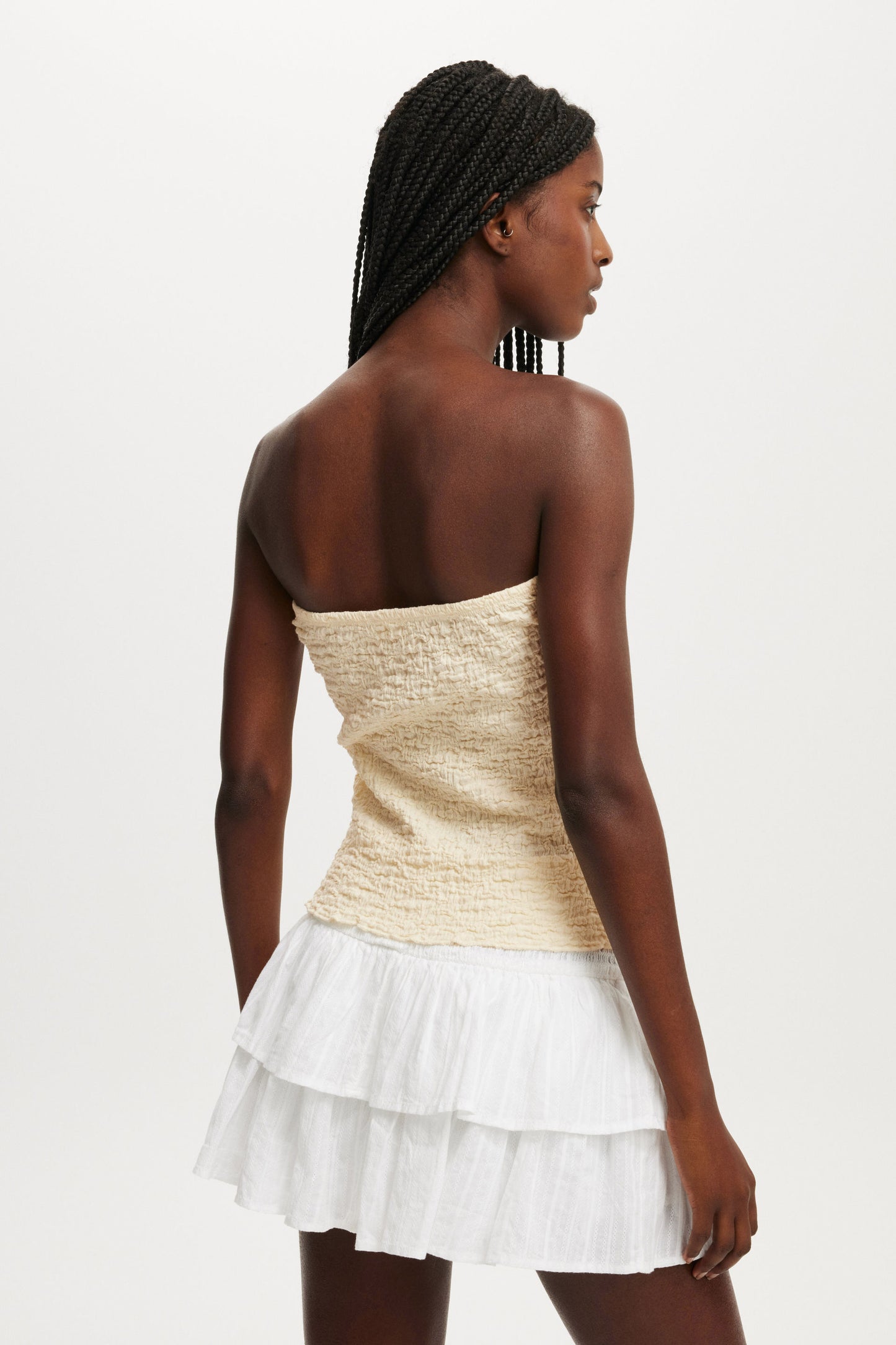 Stacey Twist Front Tube Top