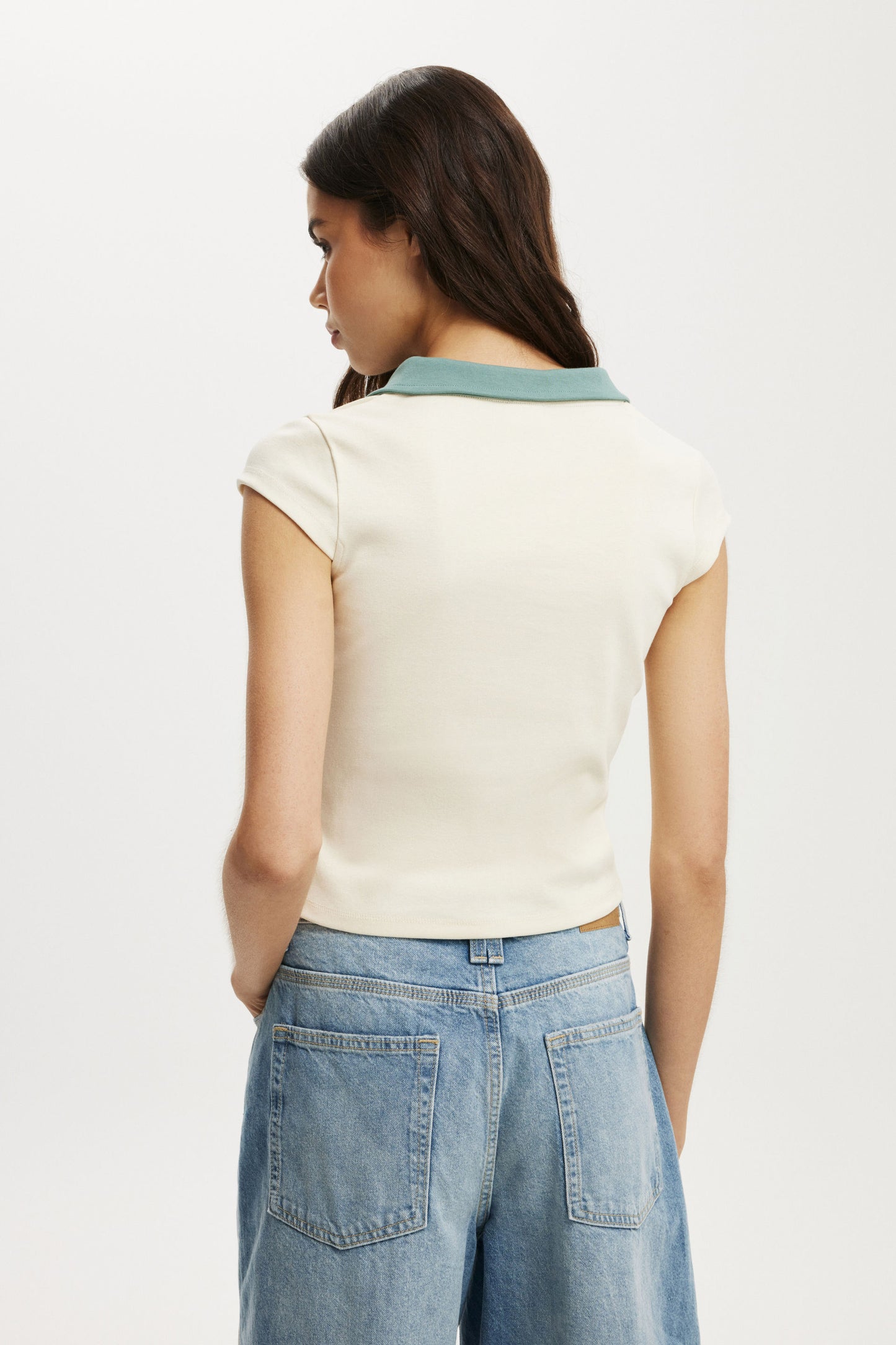Alice Deep V Polo