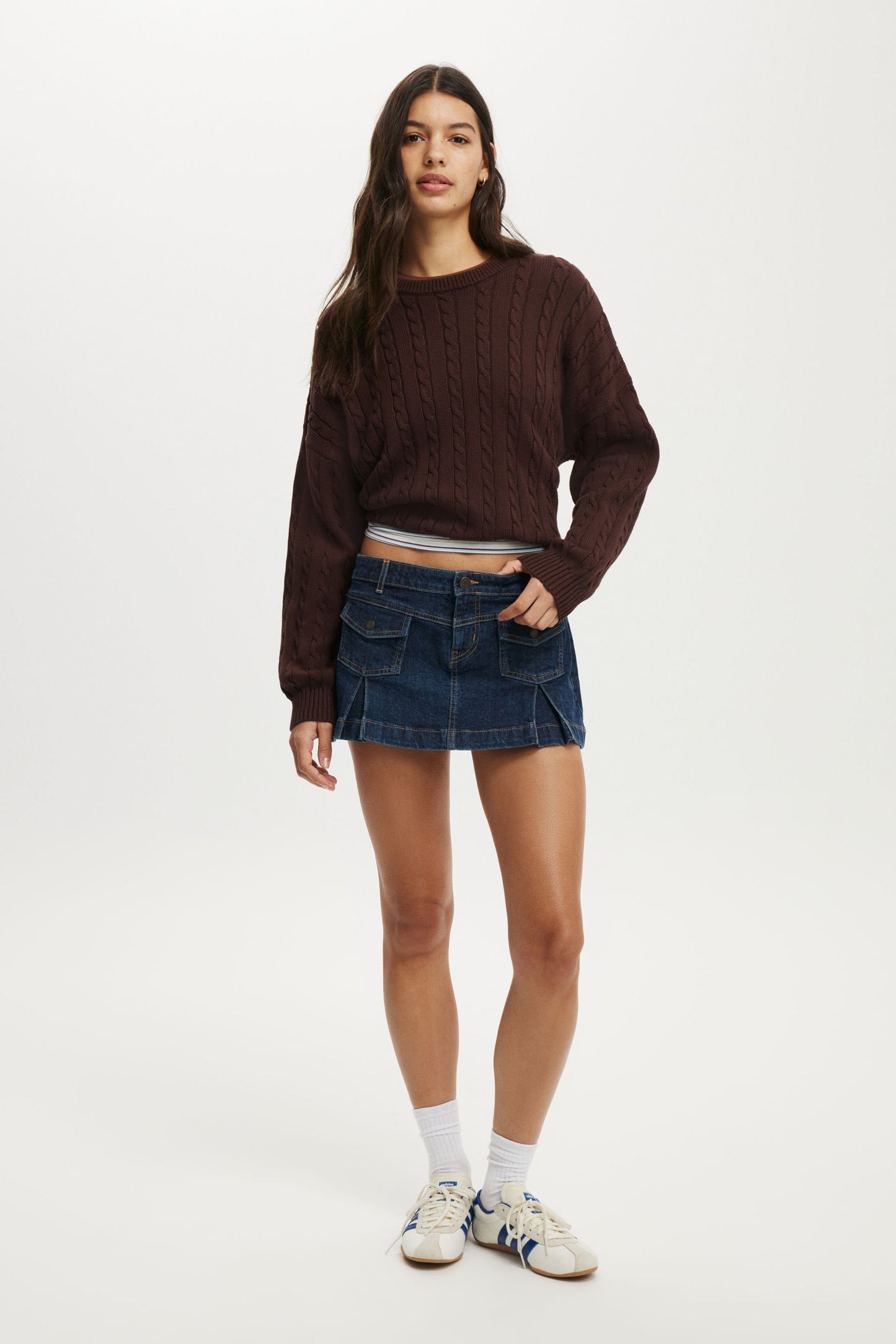 Cotton Crew Neck Sweater