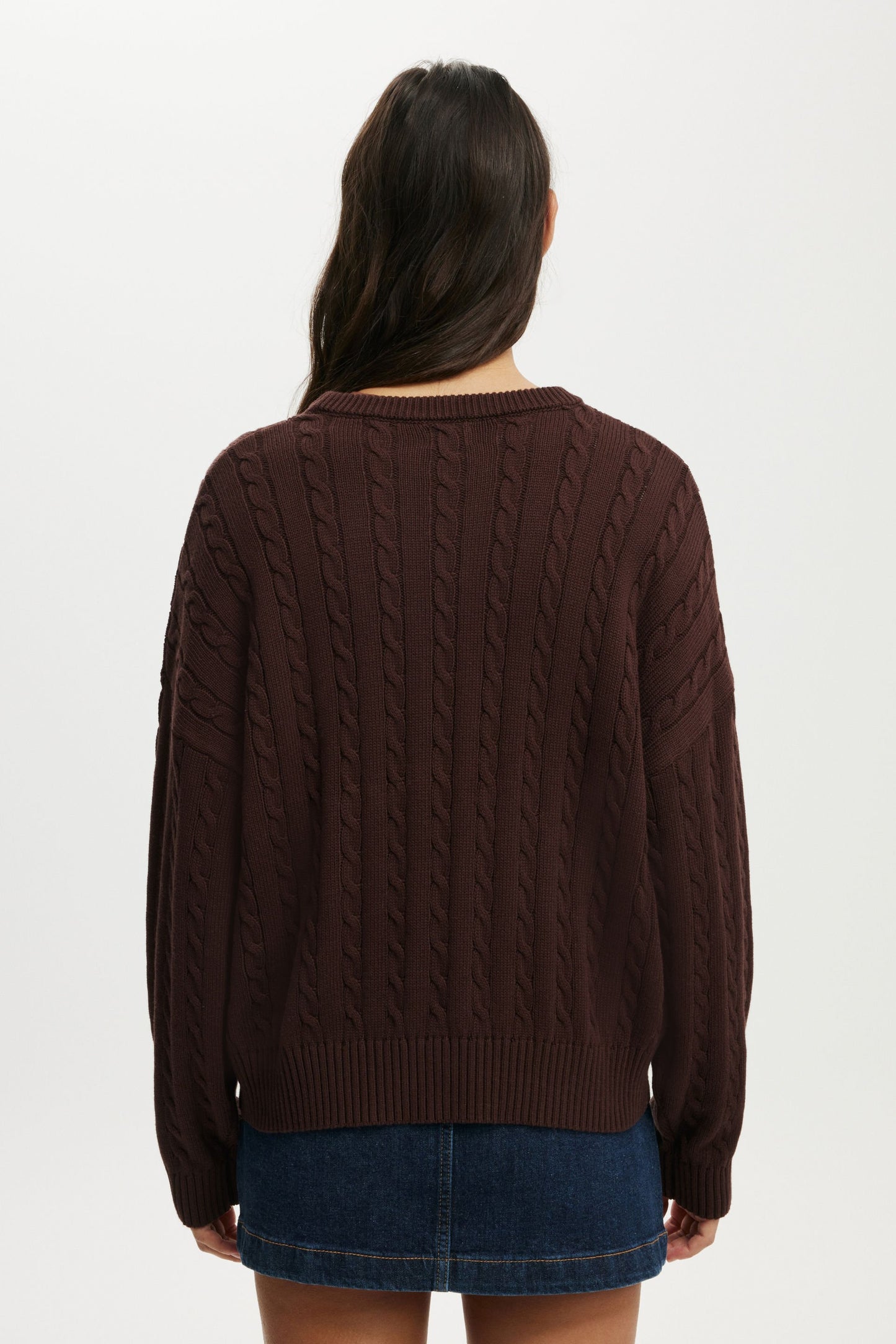 Cotton Crew Neck Sweater
