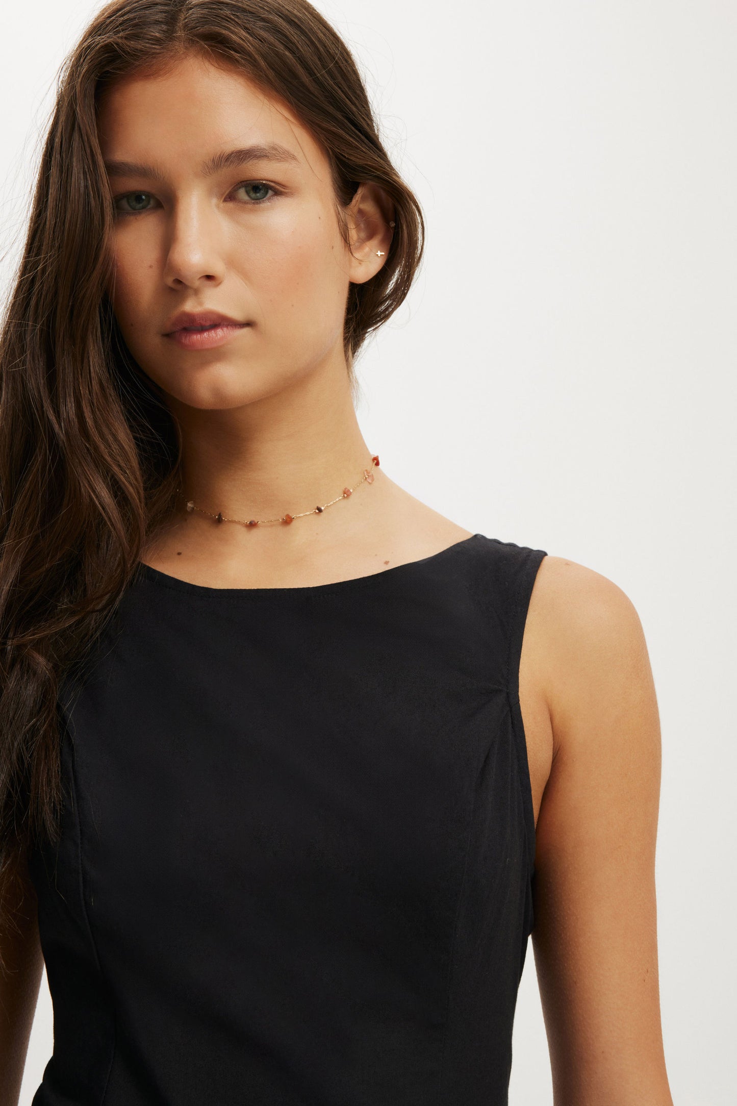 Hallie Drop Hem Mini Dress