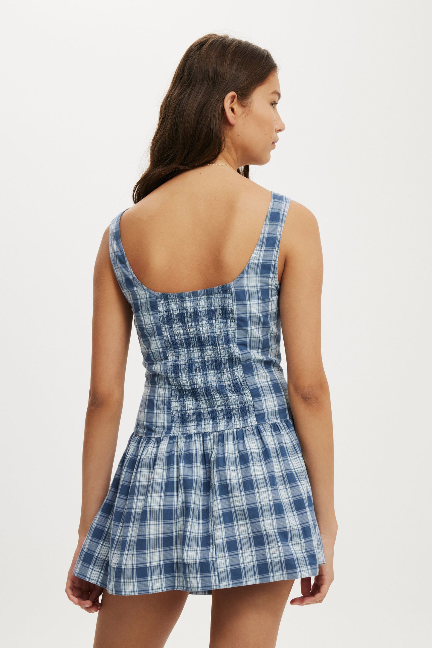 Hallie Drop Hem Mini Dress