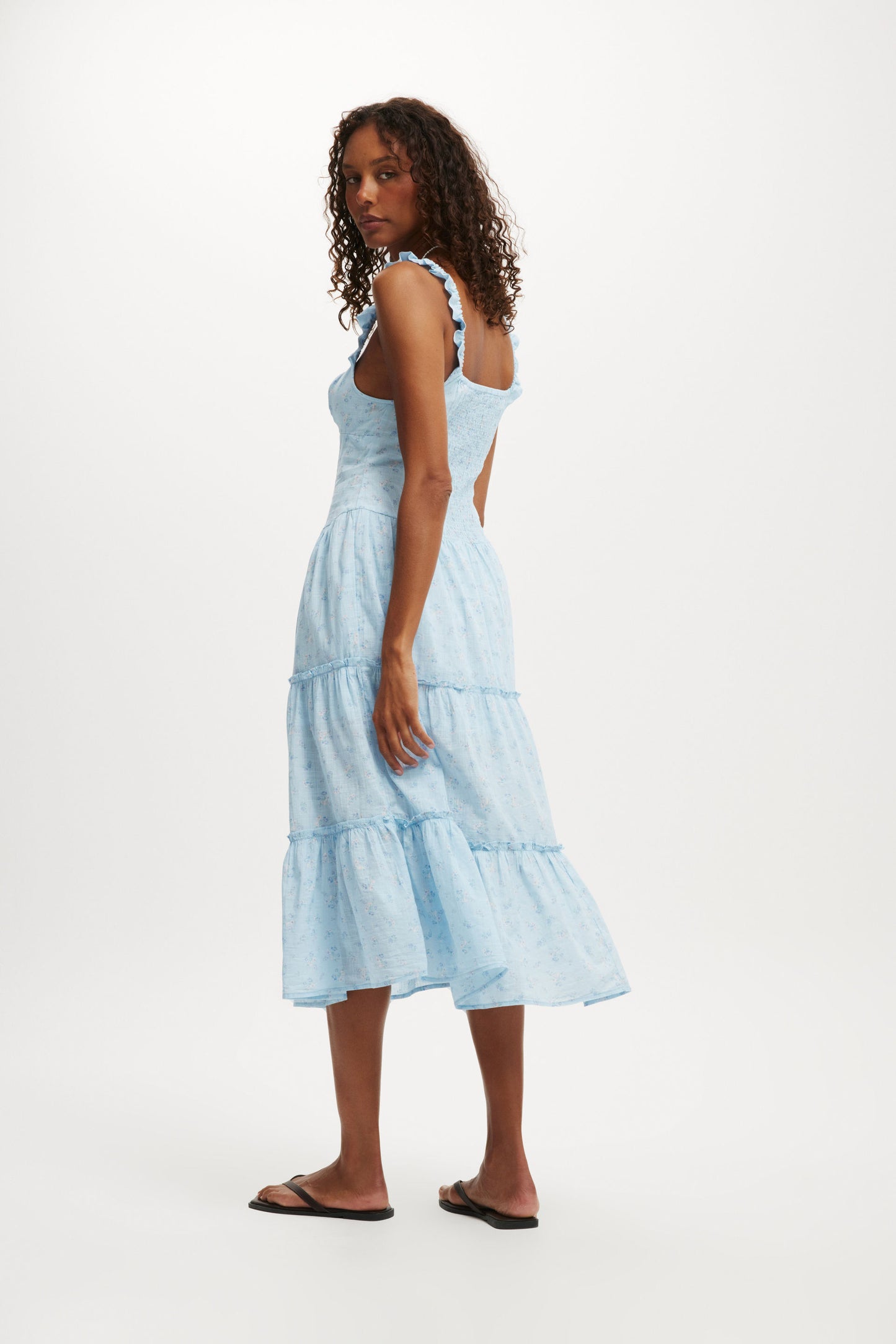 Skye Corset Detail Midi Dress