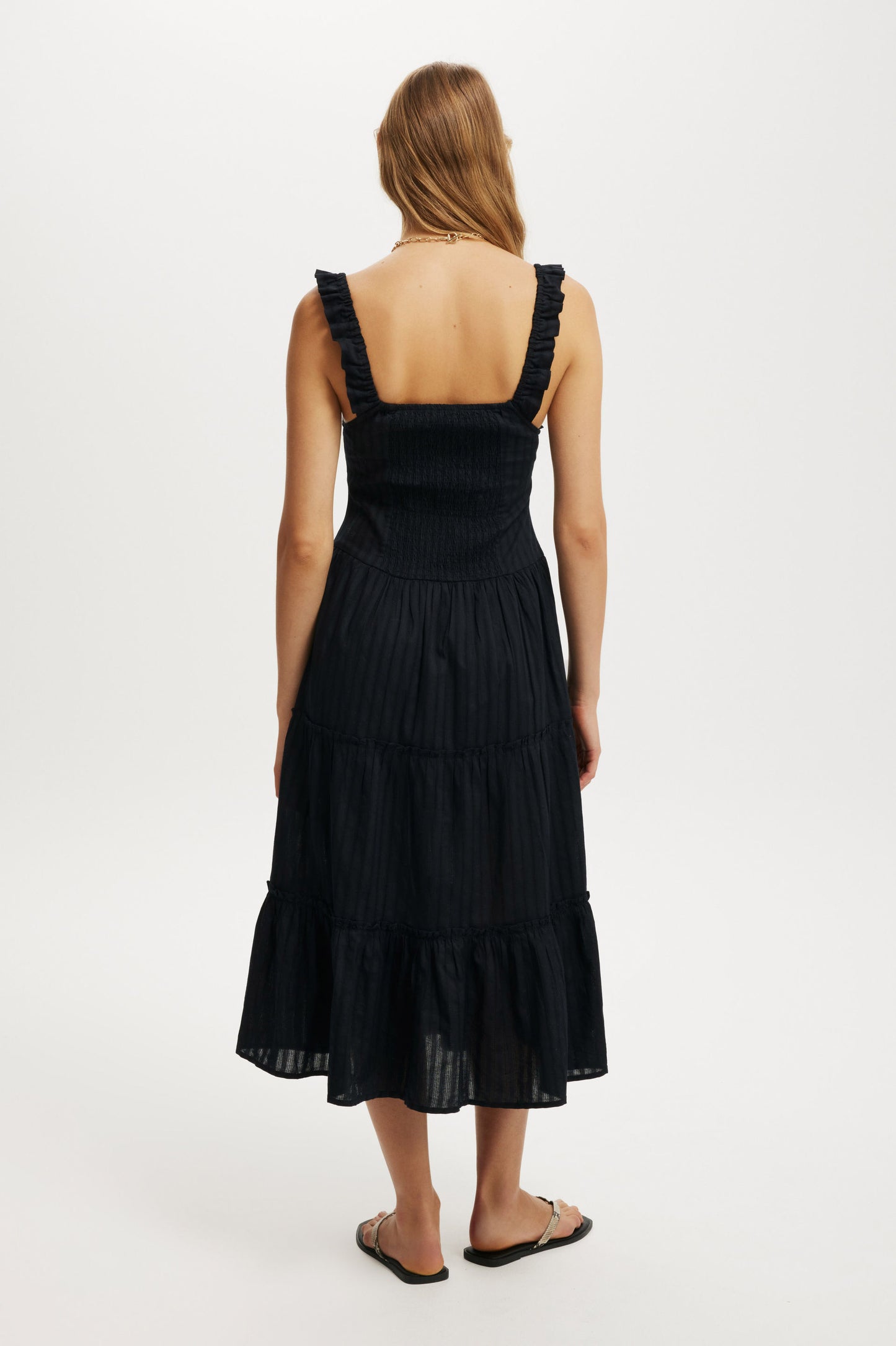 Skye Corset Detail Midi Dress