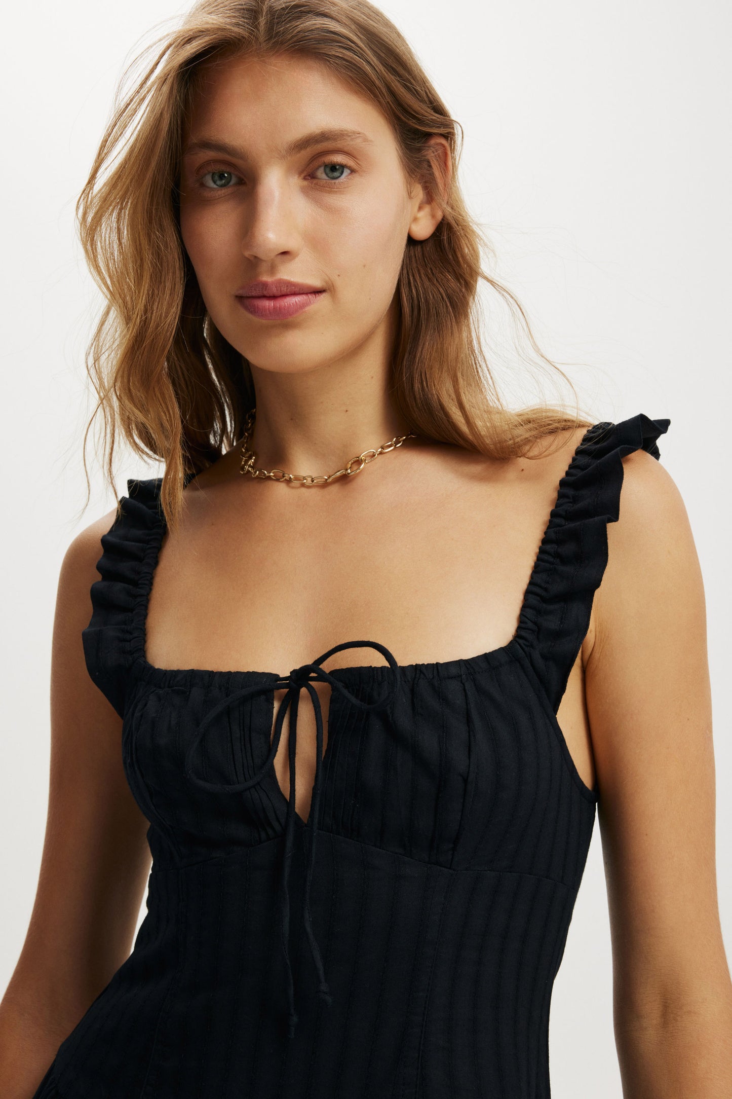 Skye Corset Detail Midi Dress