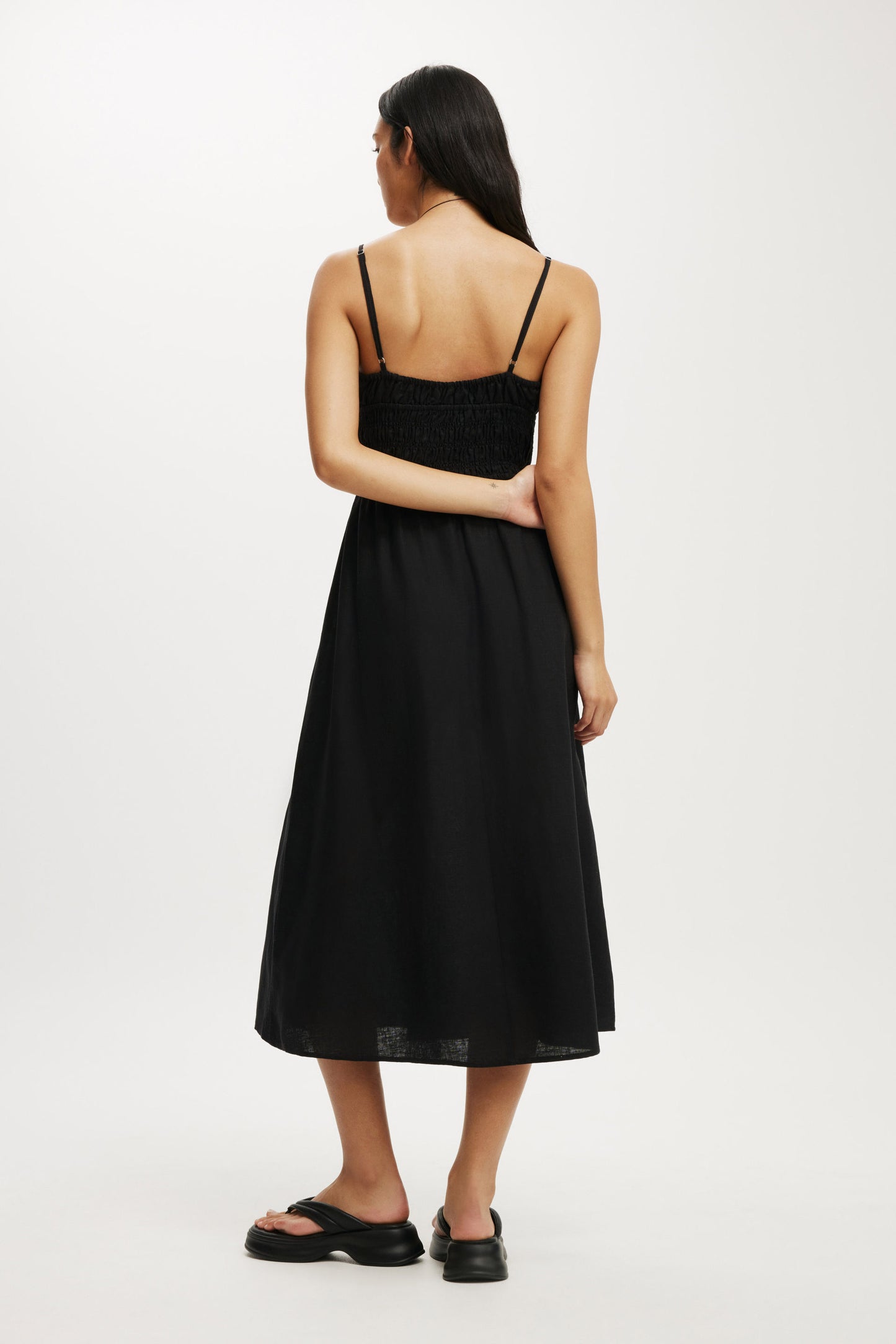Haven Strappy Midi Dress