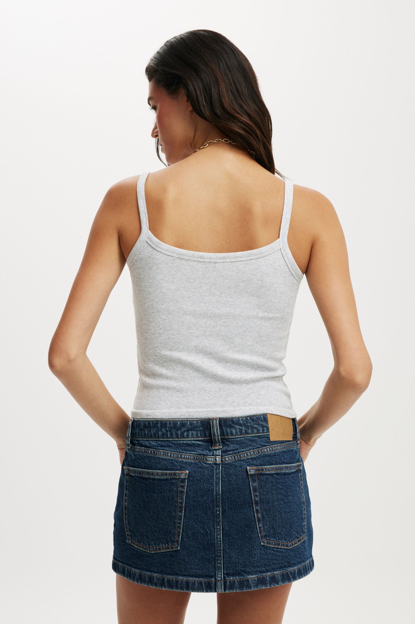 Goldie Rib Scoop Cami