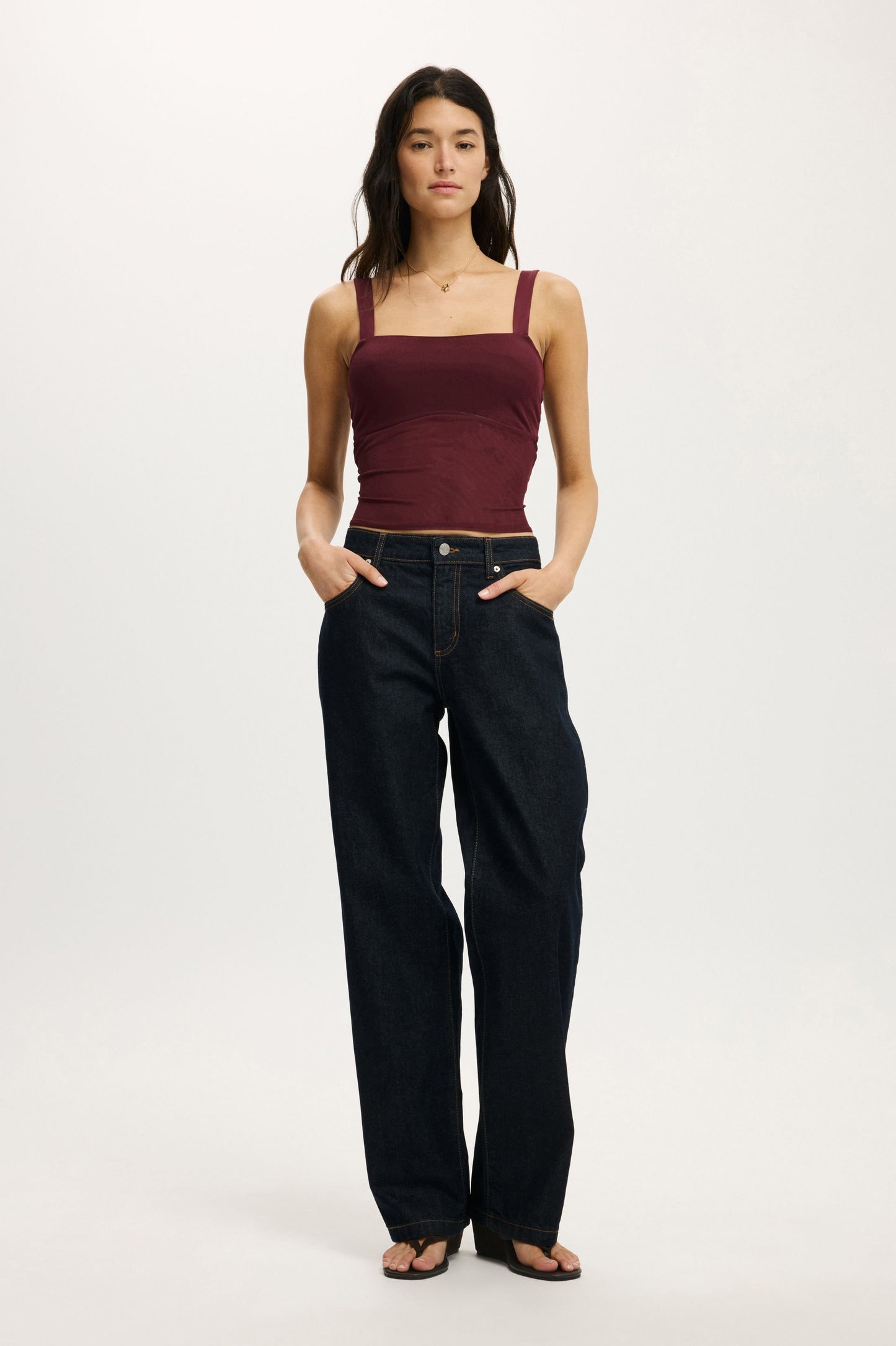 Brooke Mesh Cami
