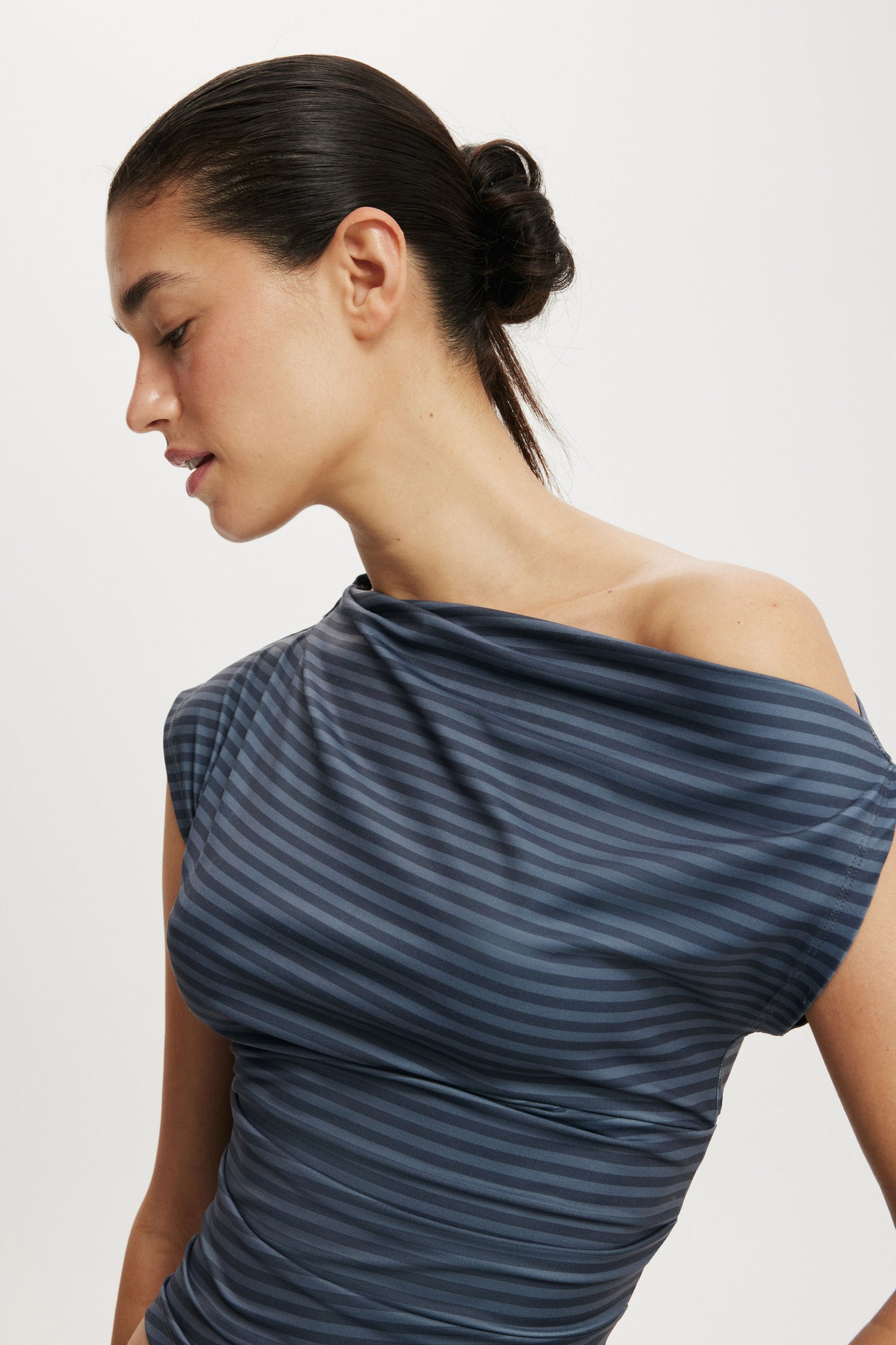 Georgie Off Shoulder Short Sleeve