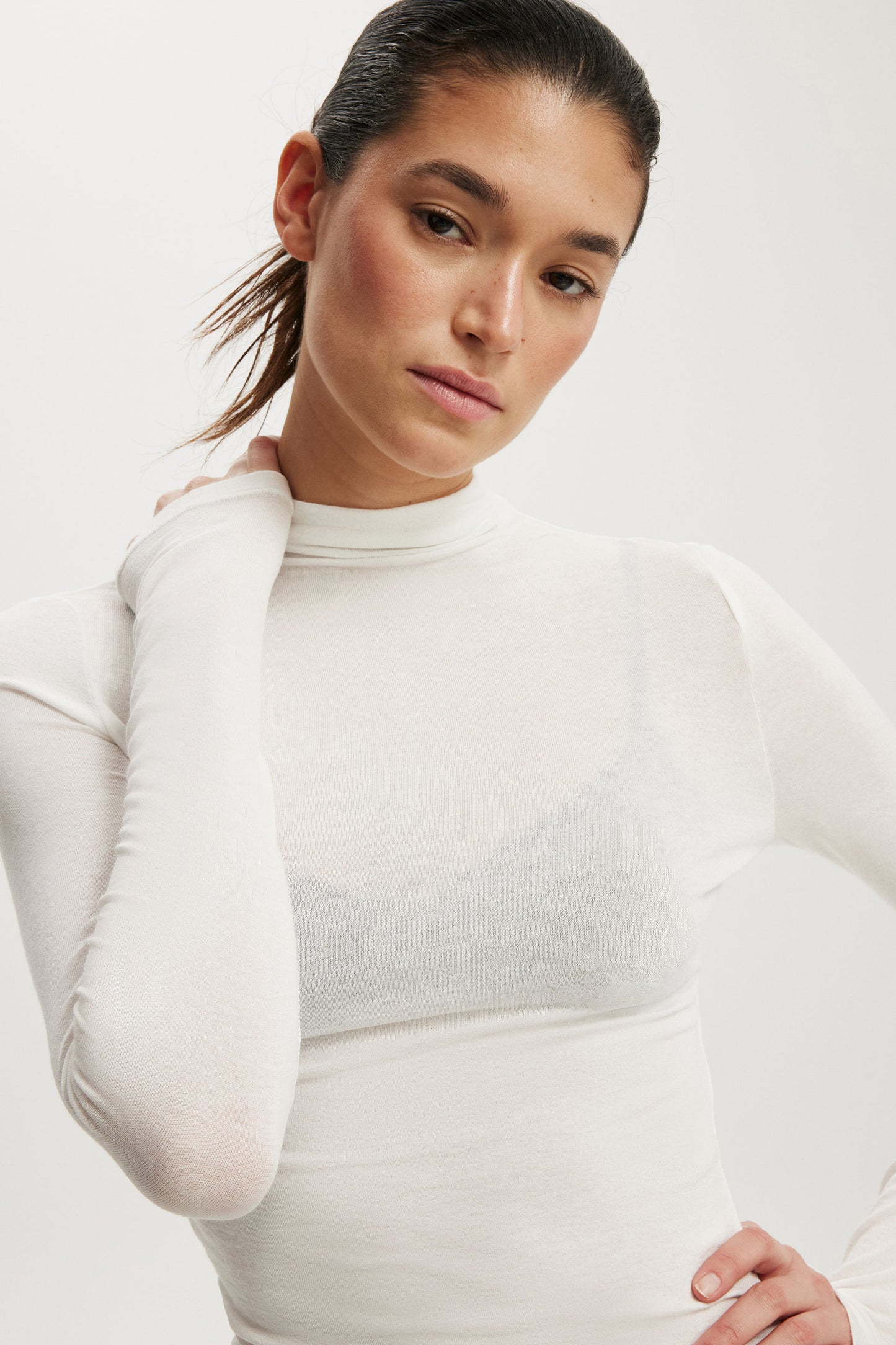 Base Layer Mock Neck Long Sleeve