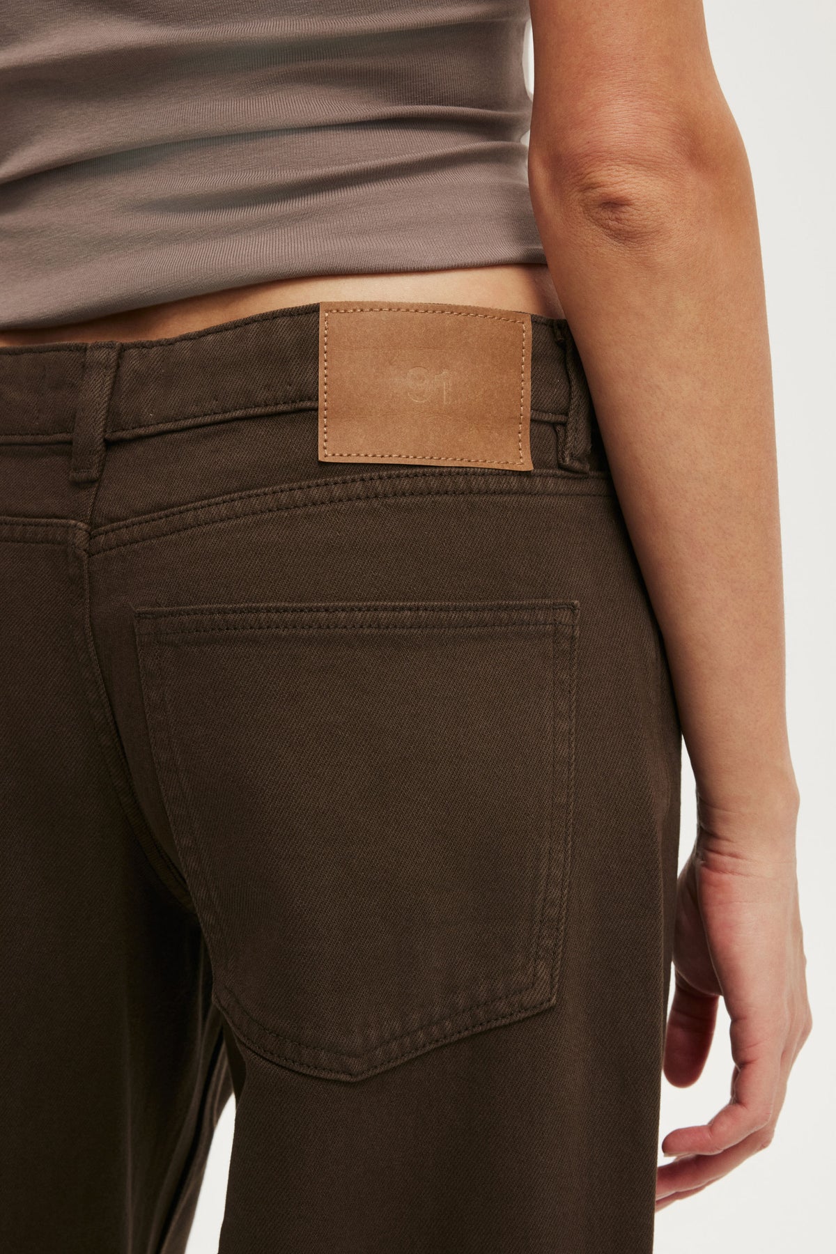 Low Rise Wide Jean