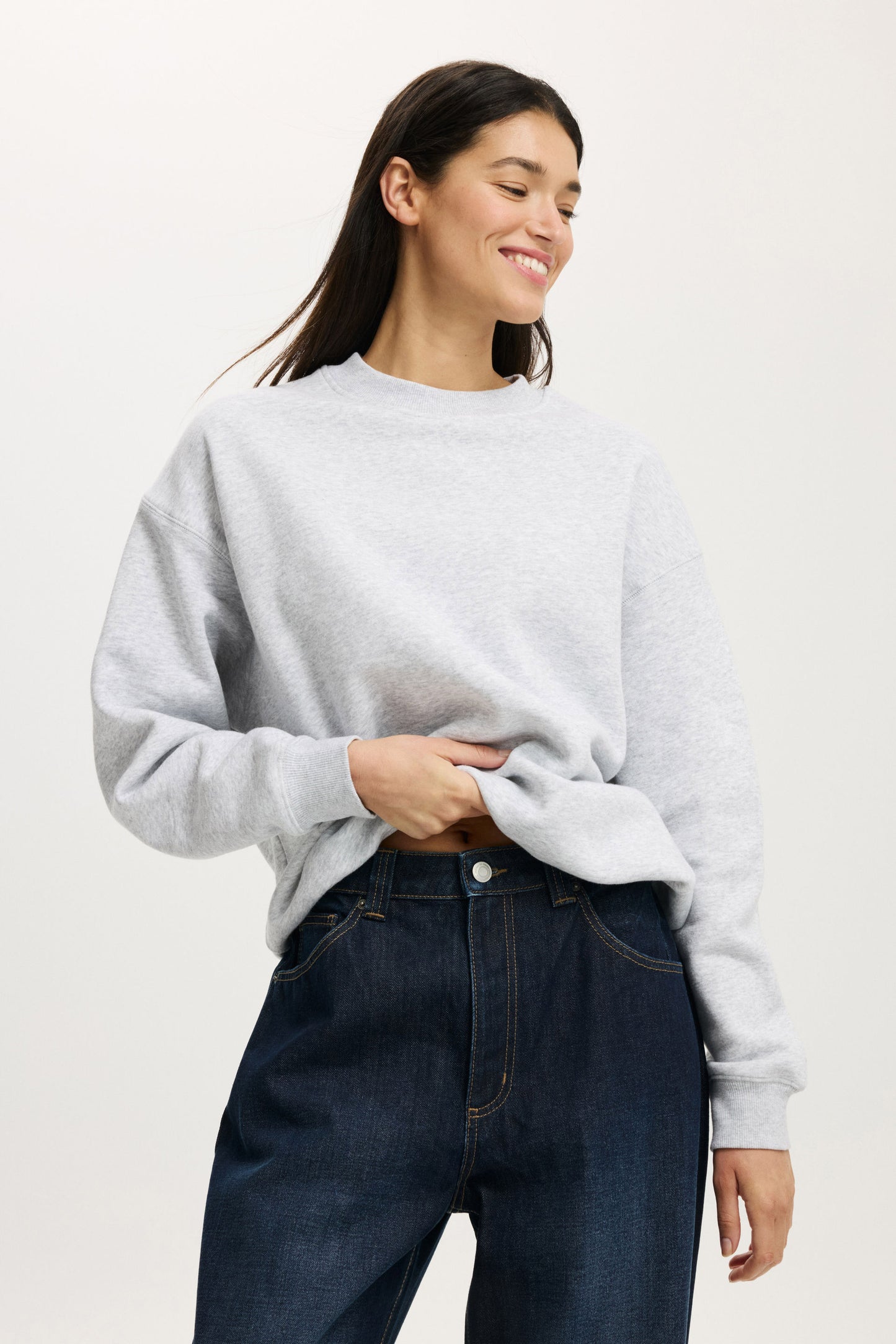 Oversized Fleece Sweatshirt