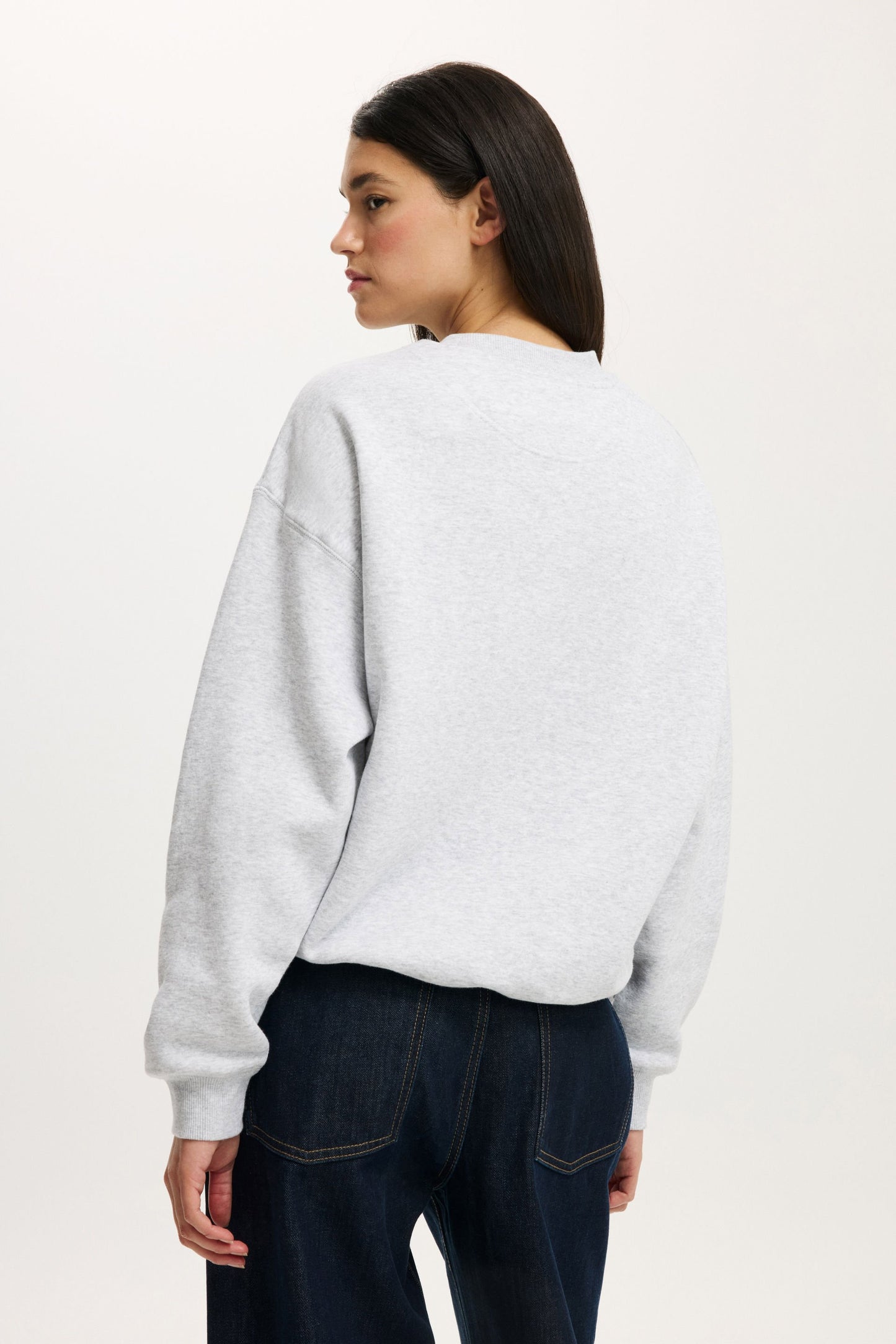 Oversized Fleece Sweatshirt