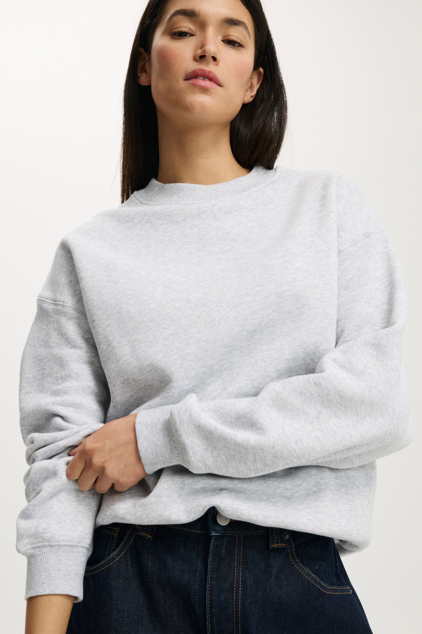 Oversized Fleece Sweatshirt