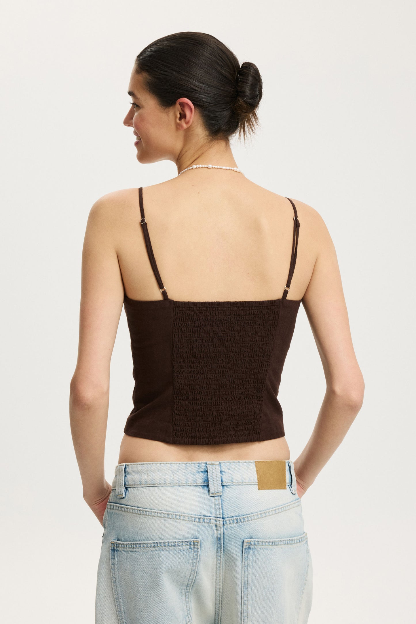 Bow Cotton Cami