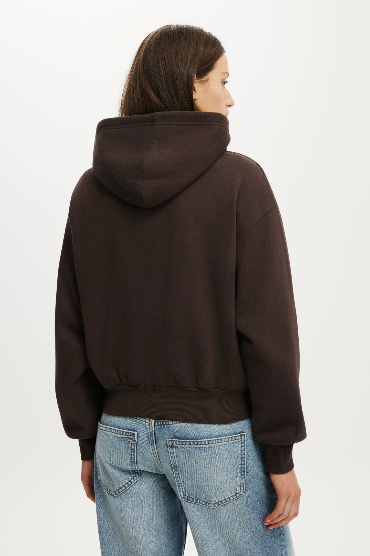 Boxy Fleece Hoodie