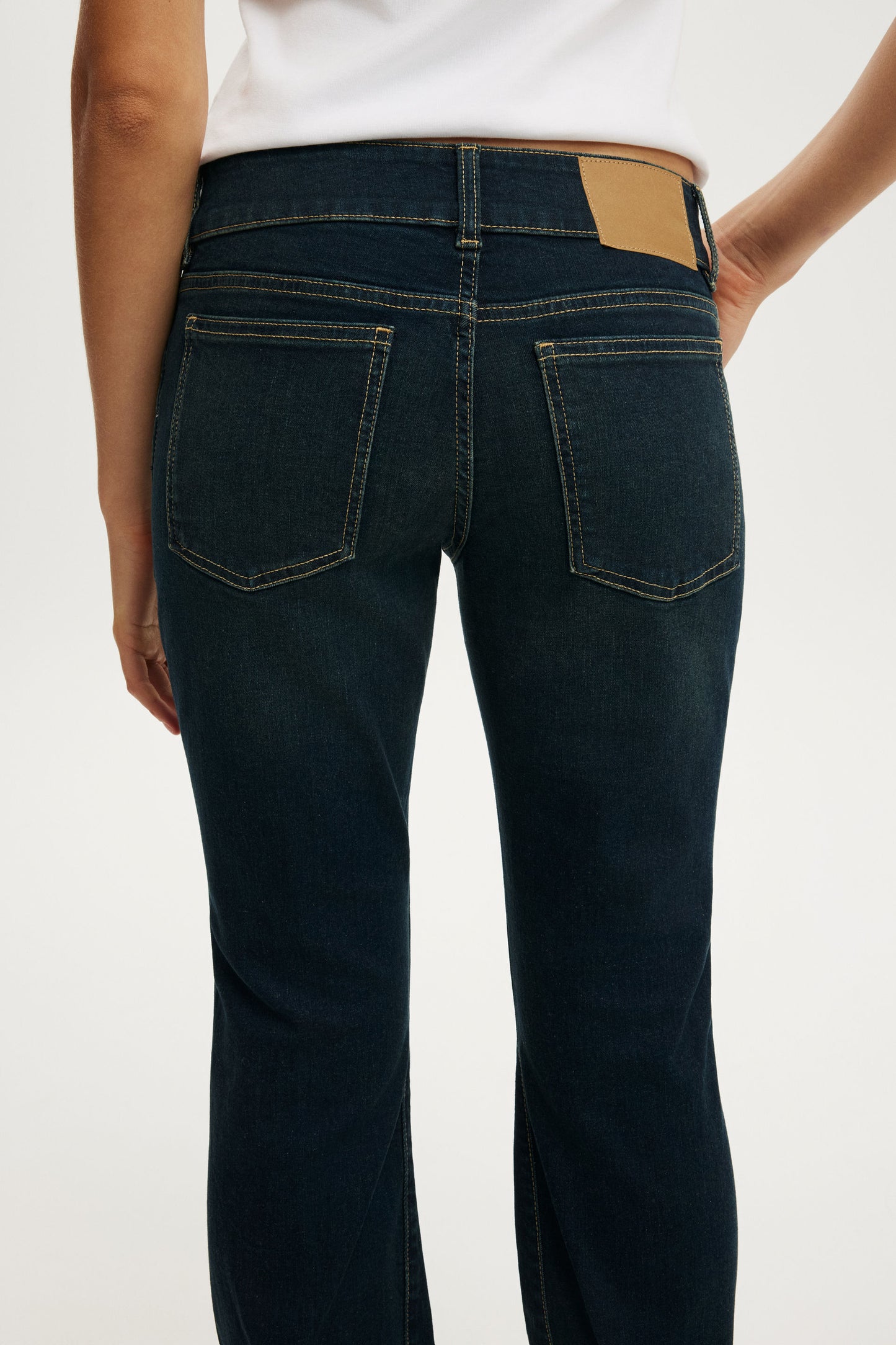 Mid Rise Bootcut Jean