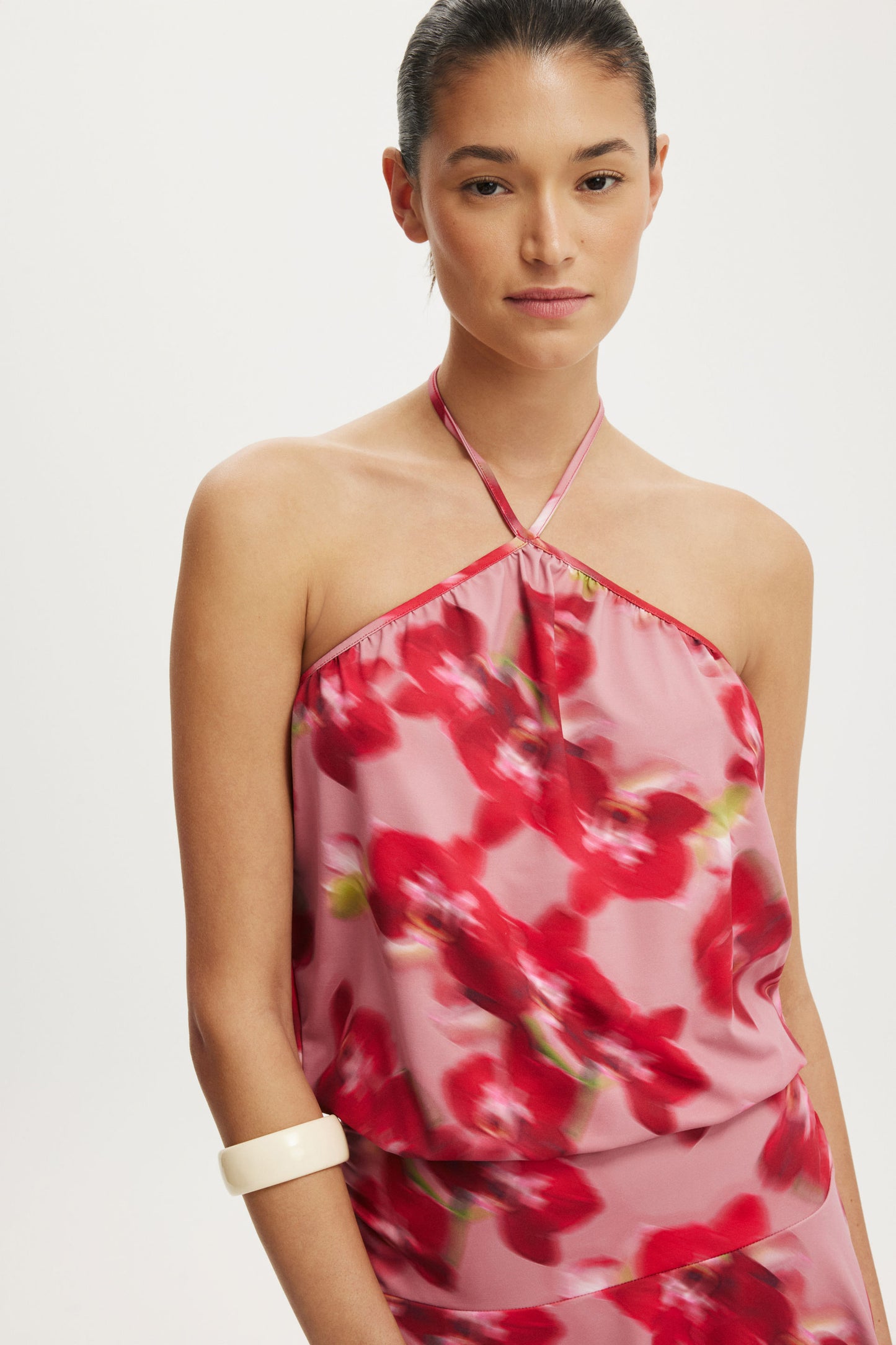 Chloe Halter Mini Dress