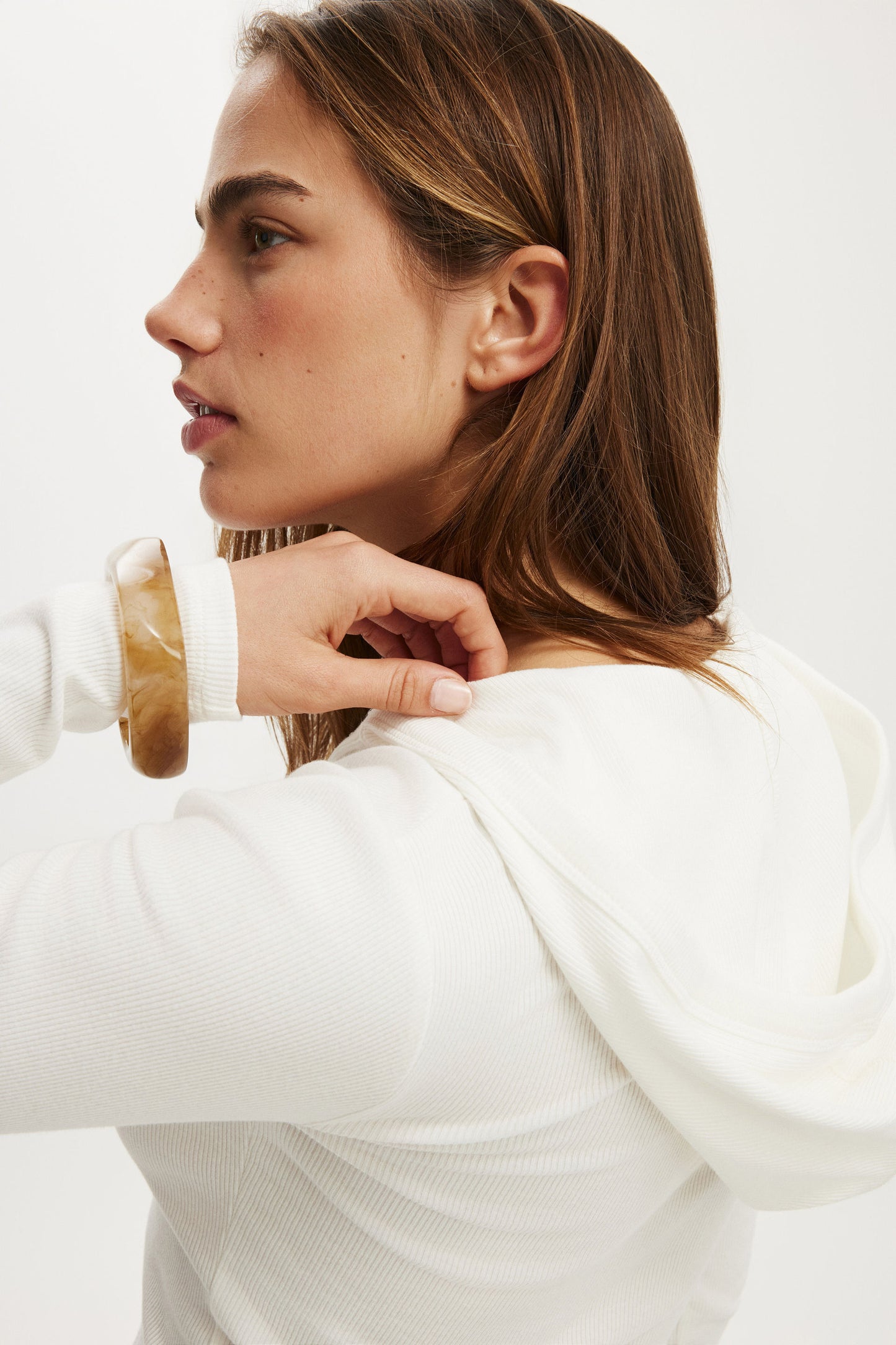 Hooded Blake Henley Long Sleeve