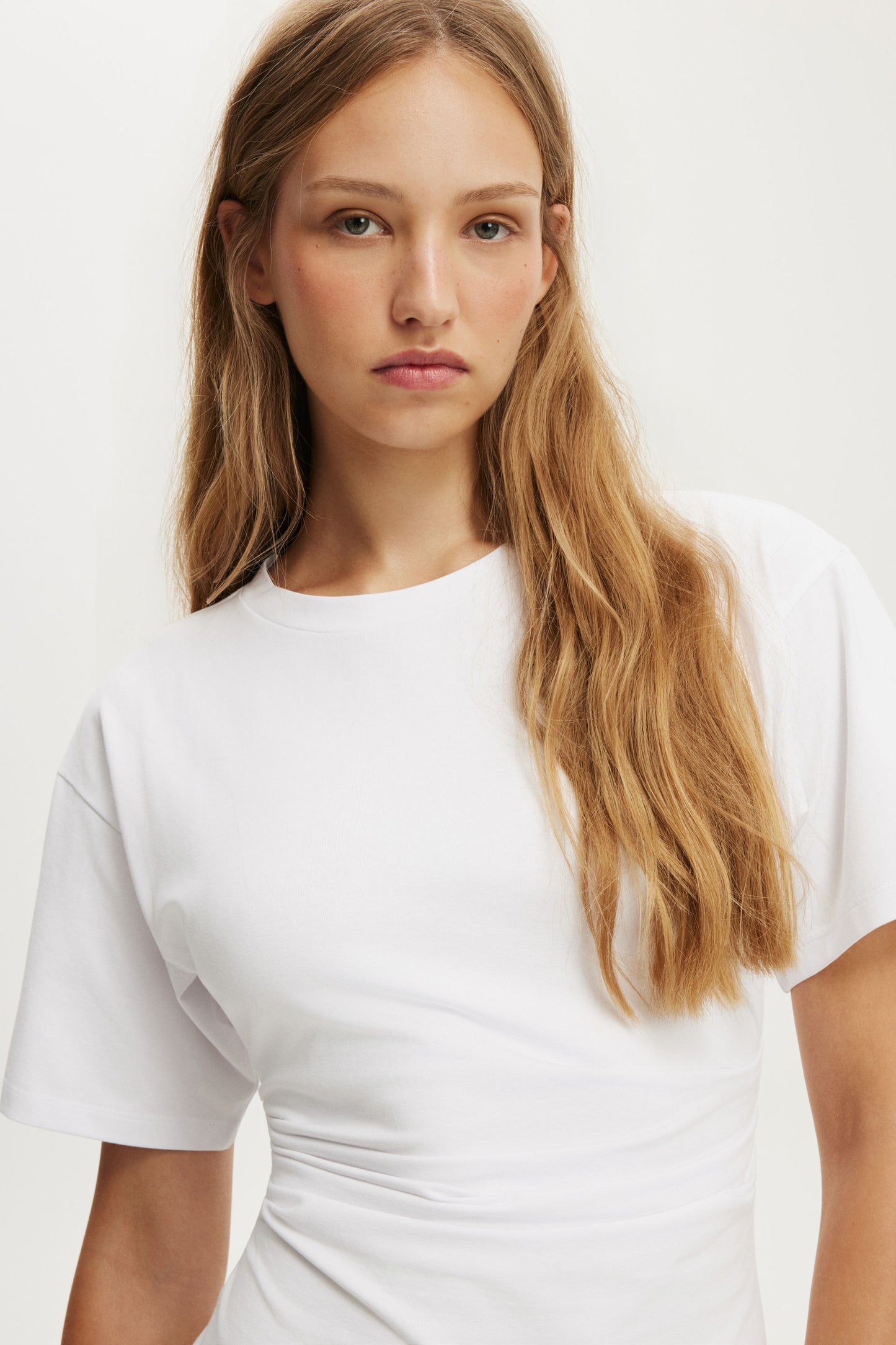 Boxy Tuck T-Shirt Mini Dress