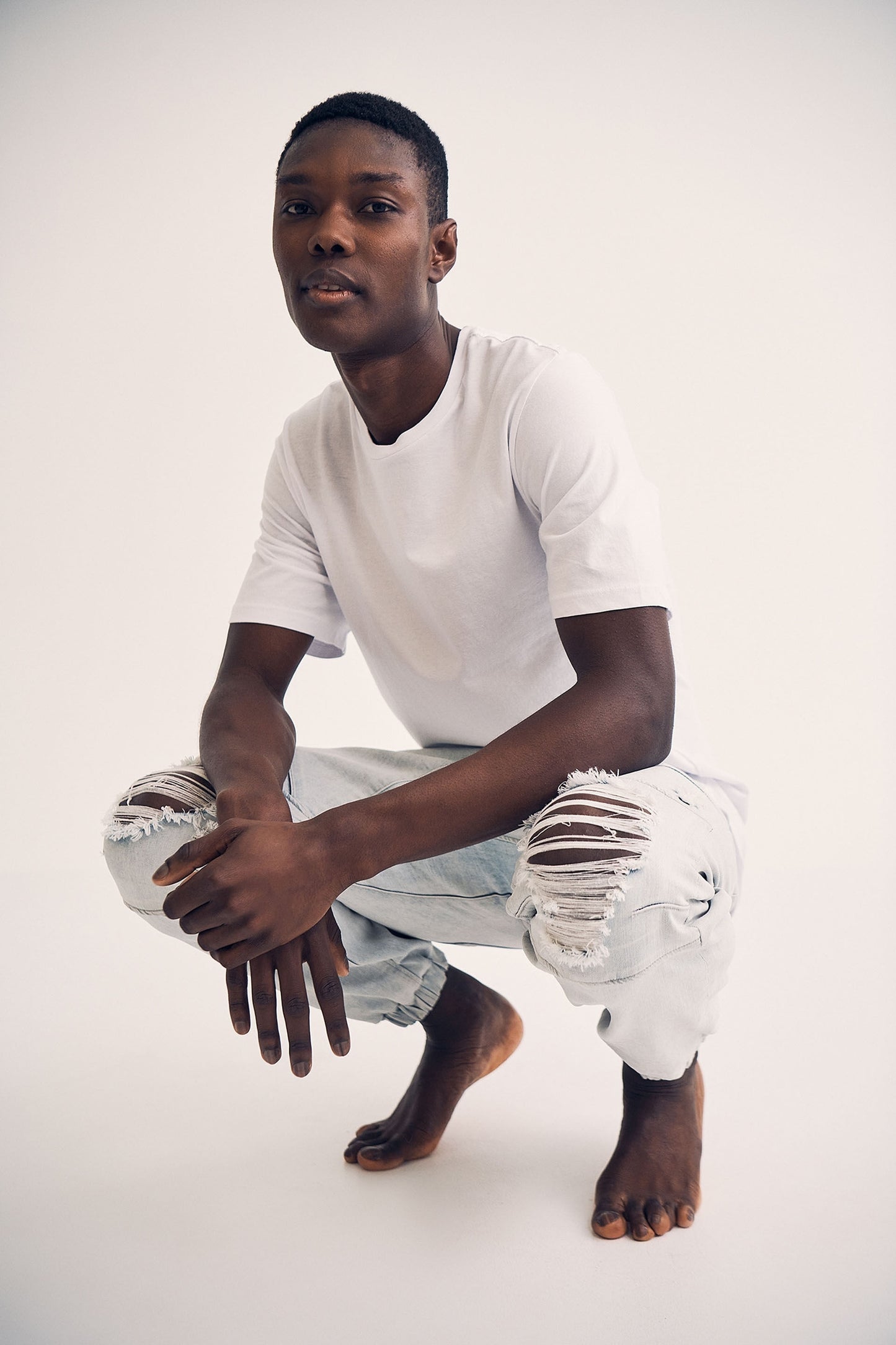 Slim Denim Jogger