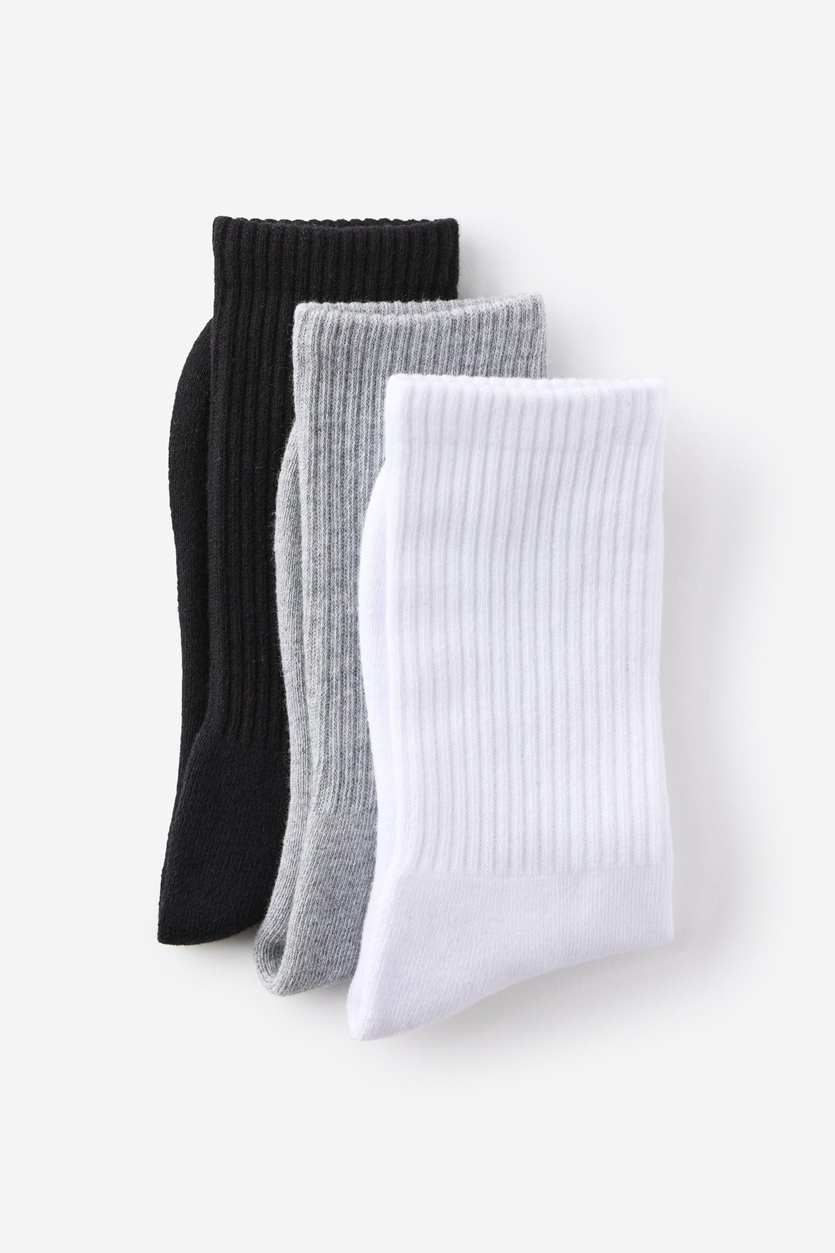 3 Pack Essential Crew Socks