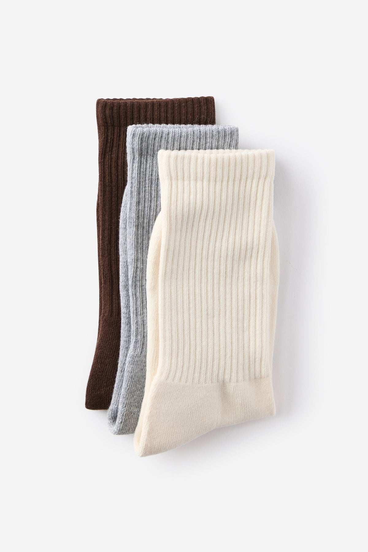 3 Pack Essential Crew Socks