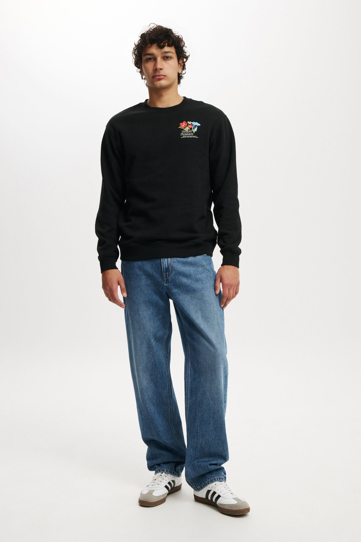 Graphic Crew Fleece