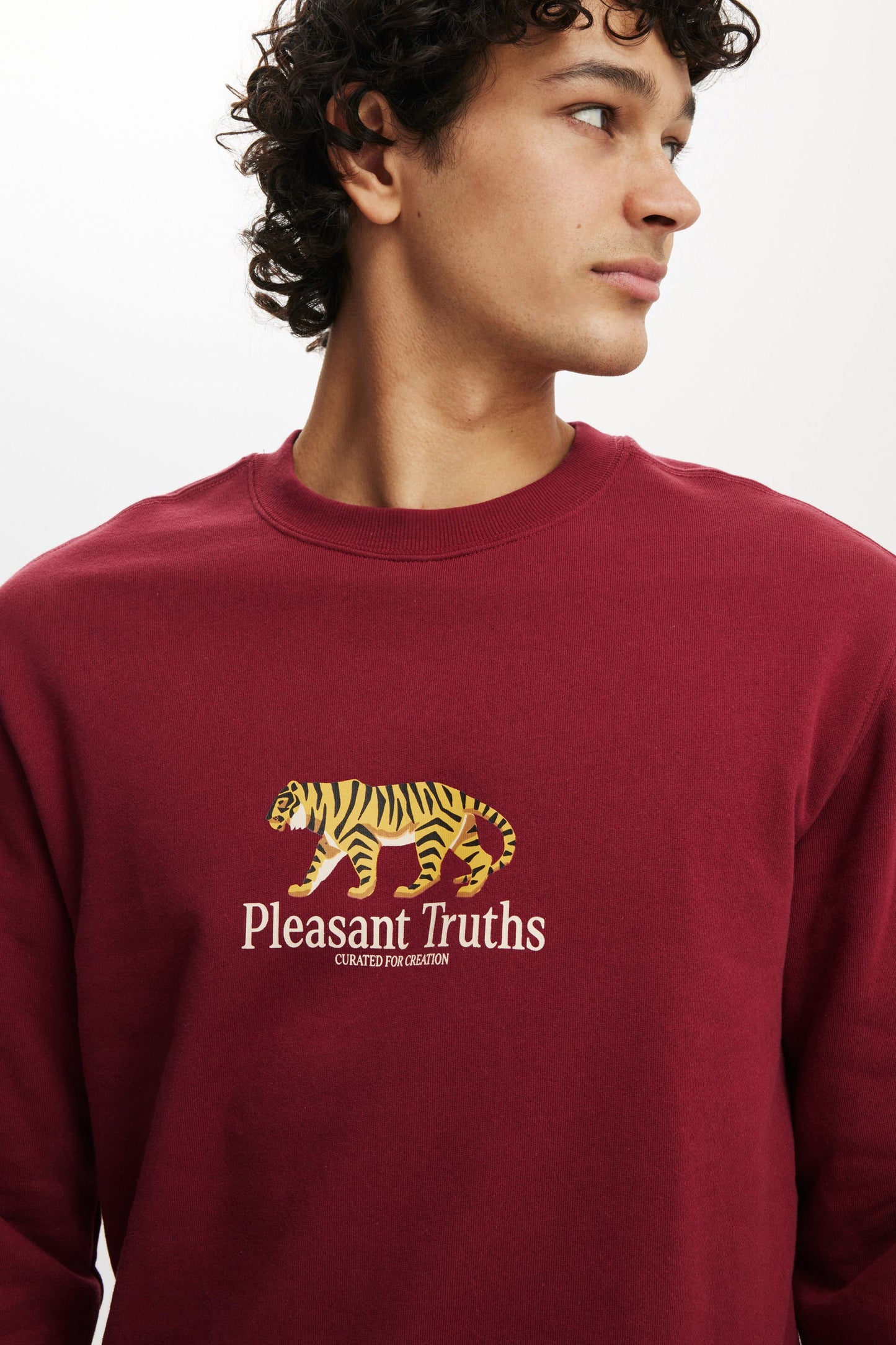 Graphic Crew Fleece