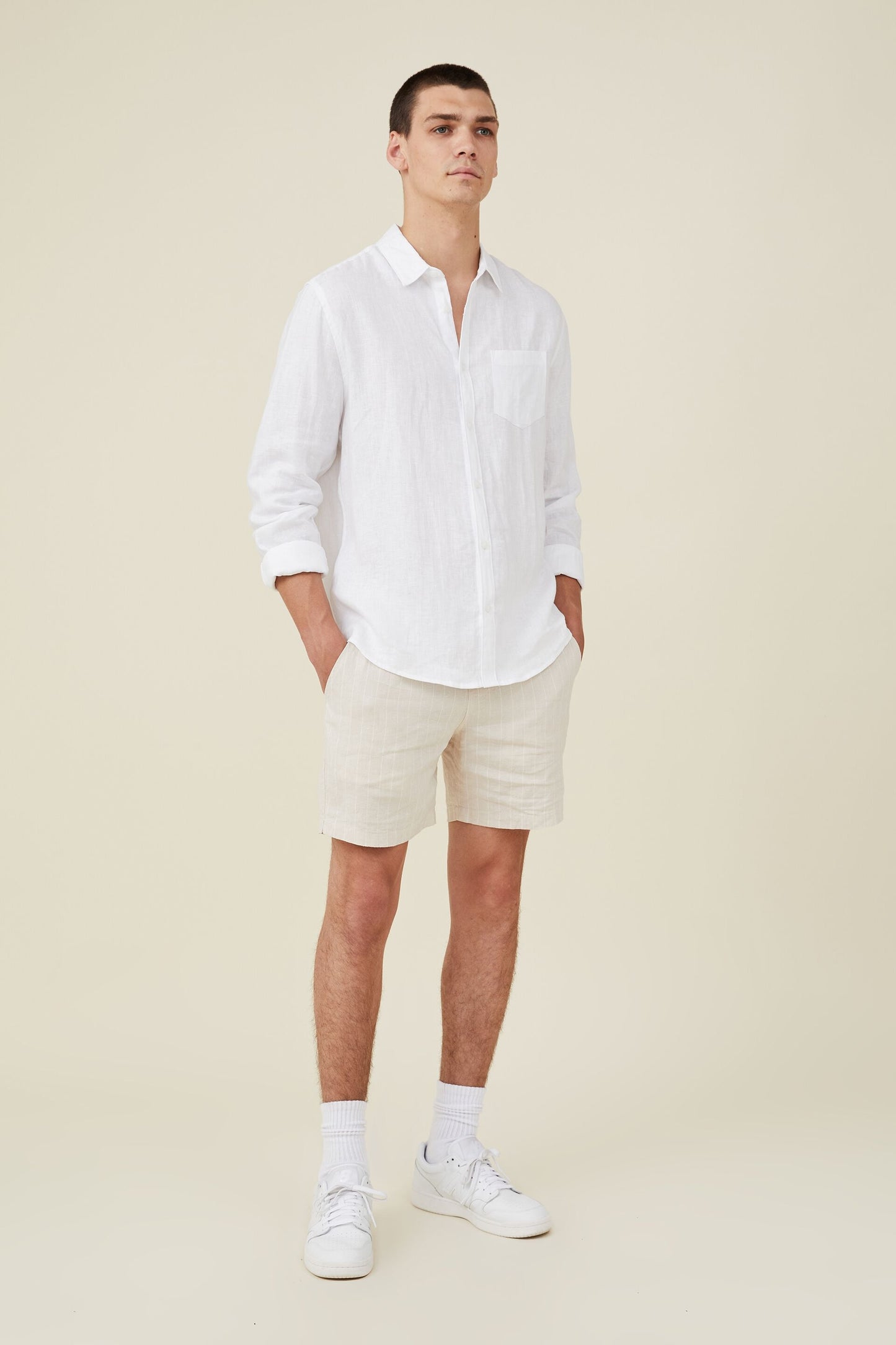 Linen Long Sleeve Shirt