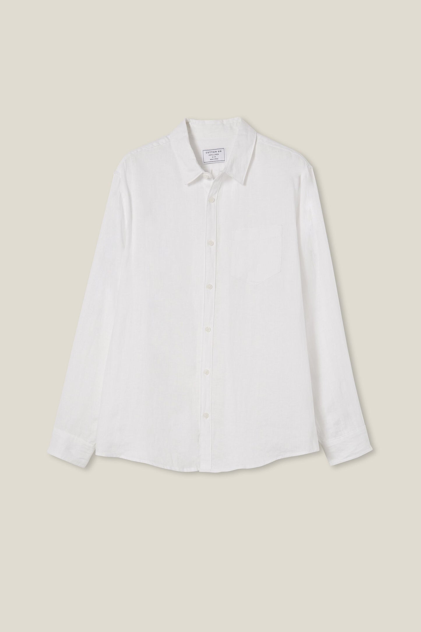 Linen Long Sleeve Shirt