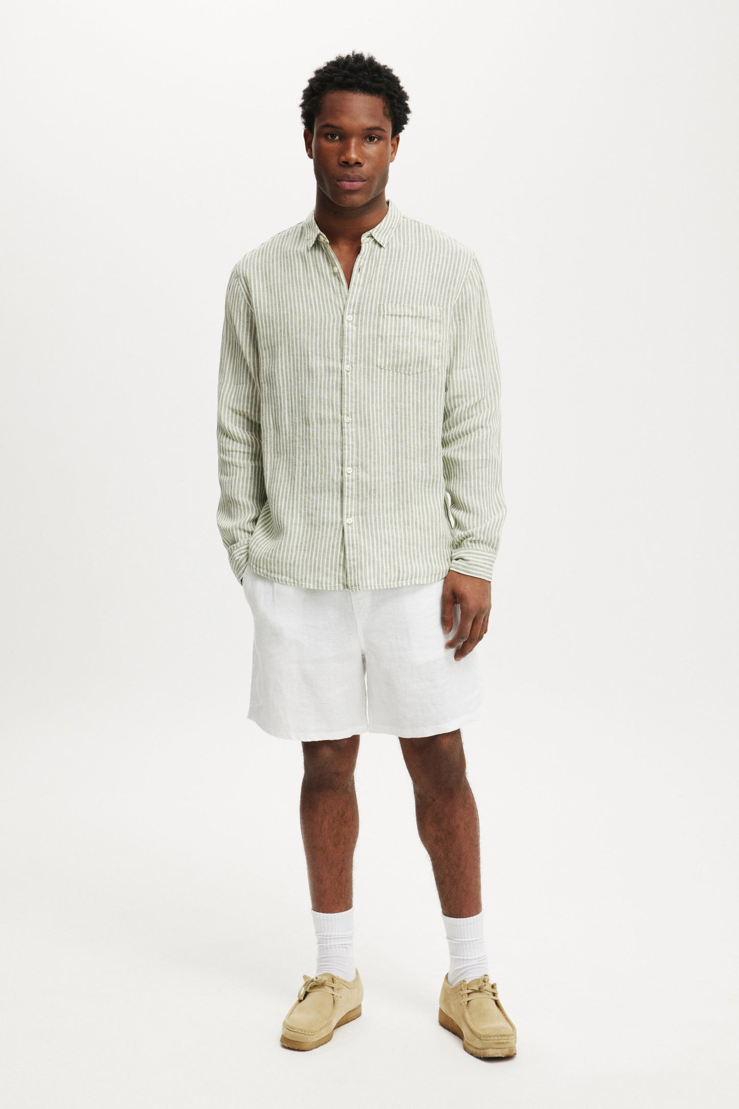 Linen Long Sleeve Shirt