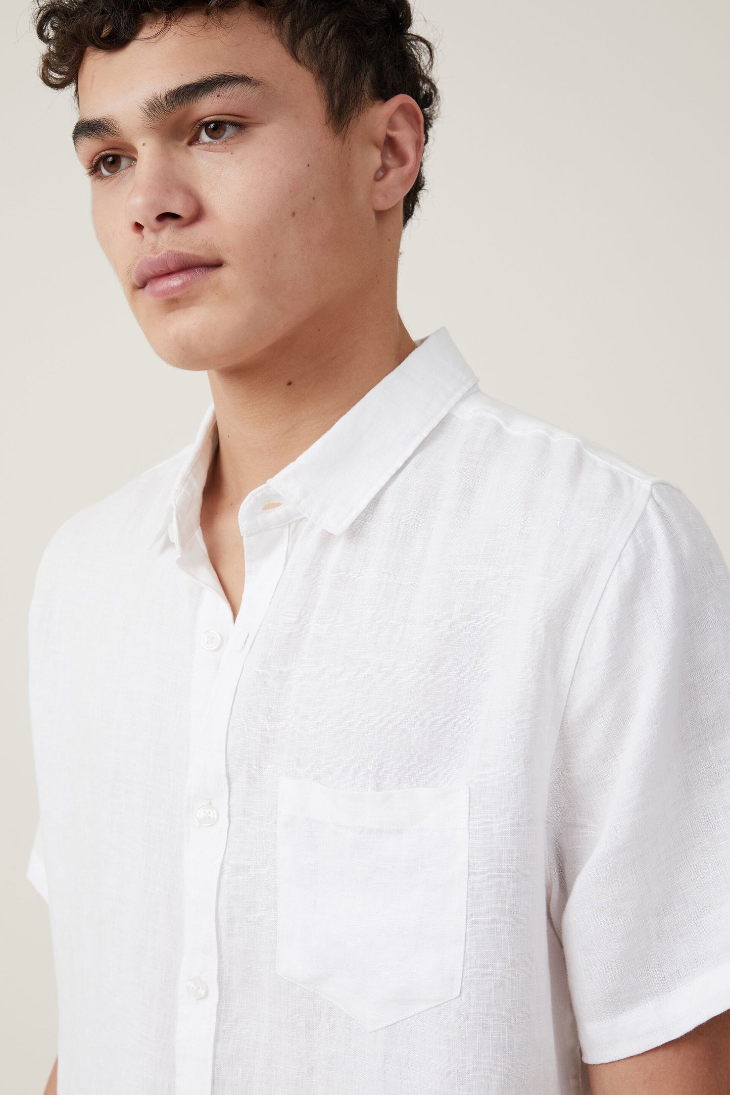 Linen Short Sleeve Shirt