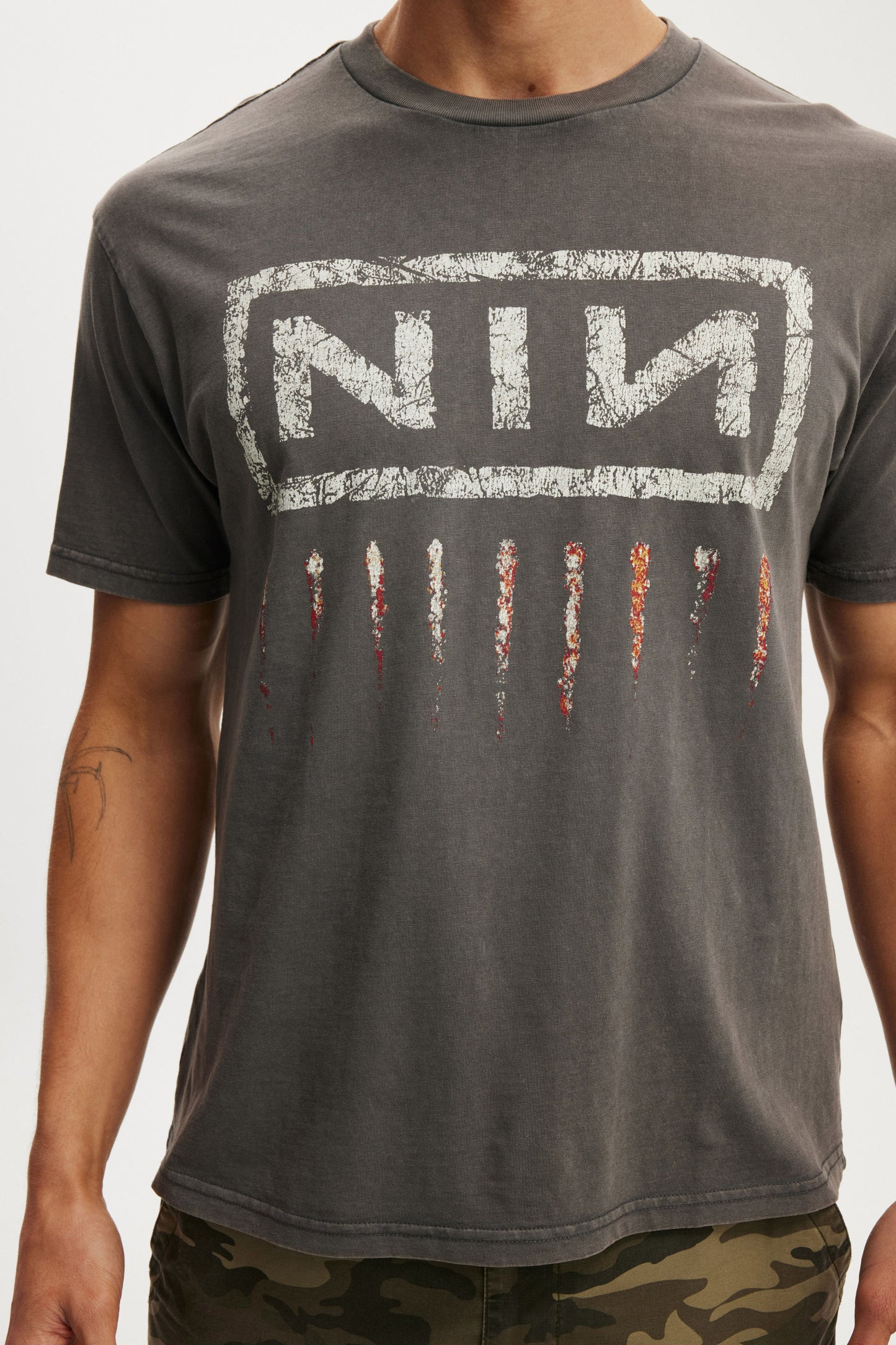 Nine Inch Nails Loose Fit Music T-Shirt
