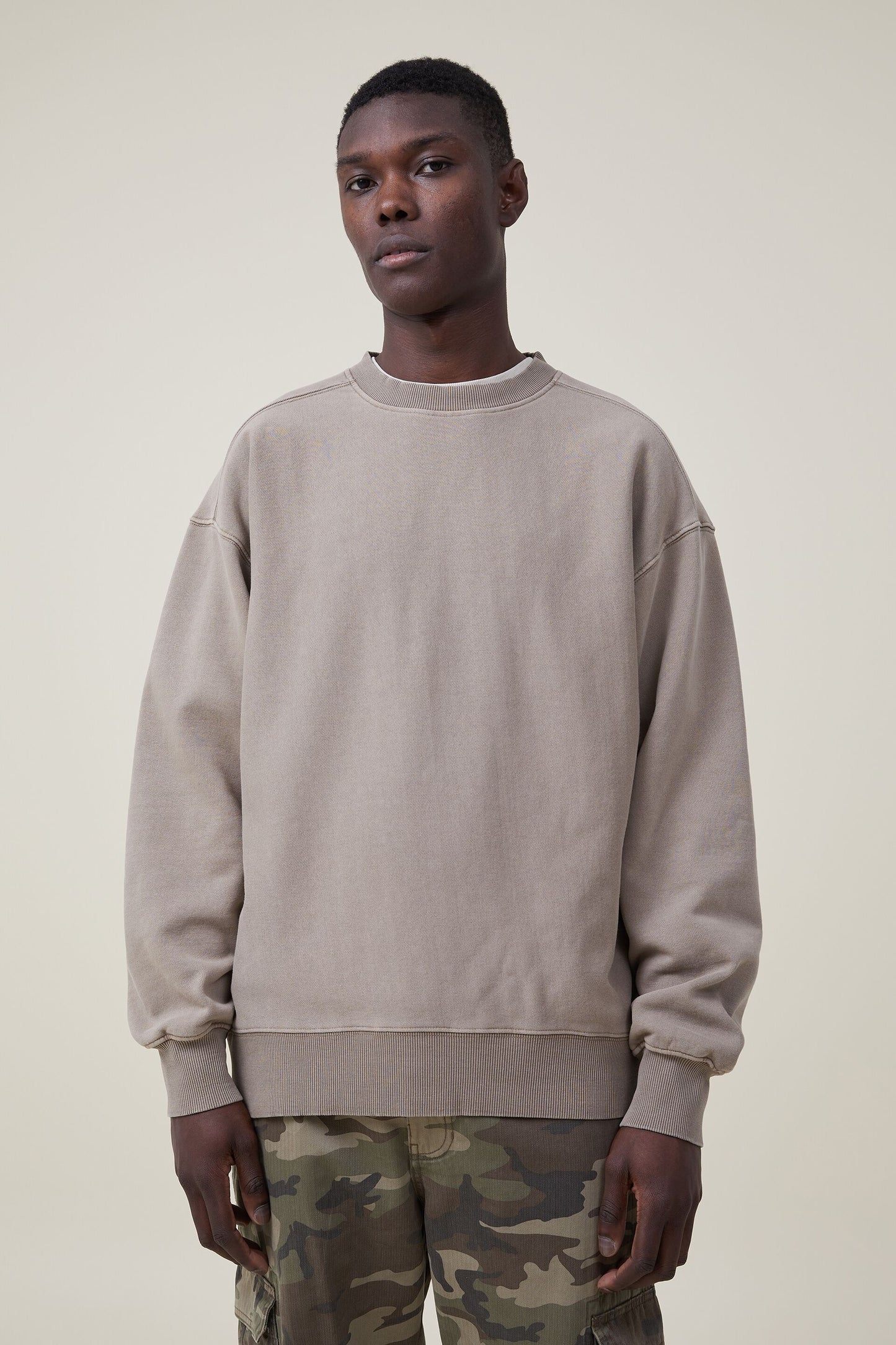 Oversized Crew Sweater