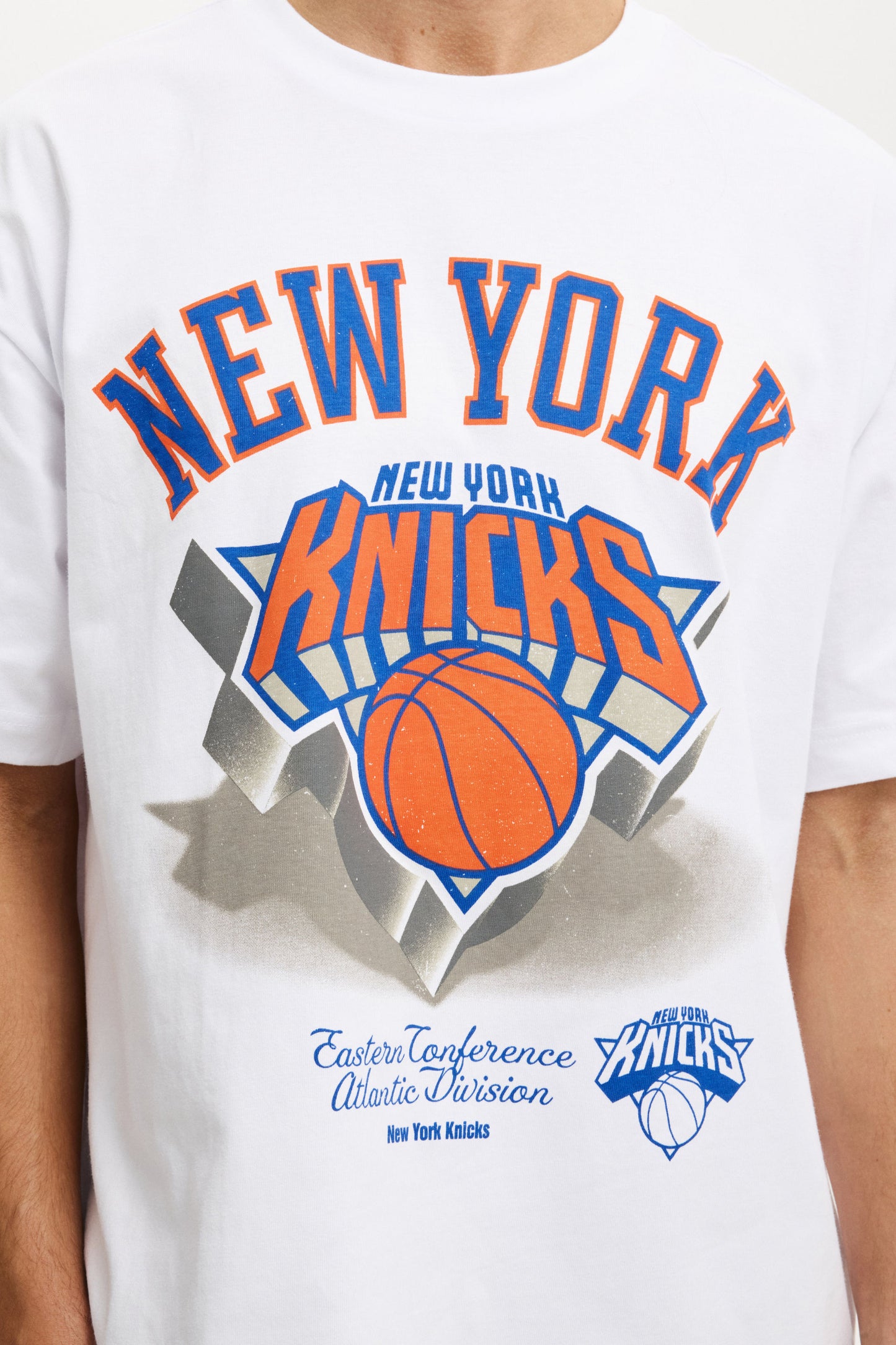NBA New York Knicks Box Fit T-Shirt