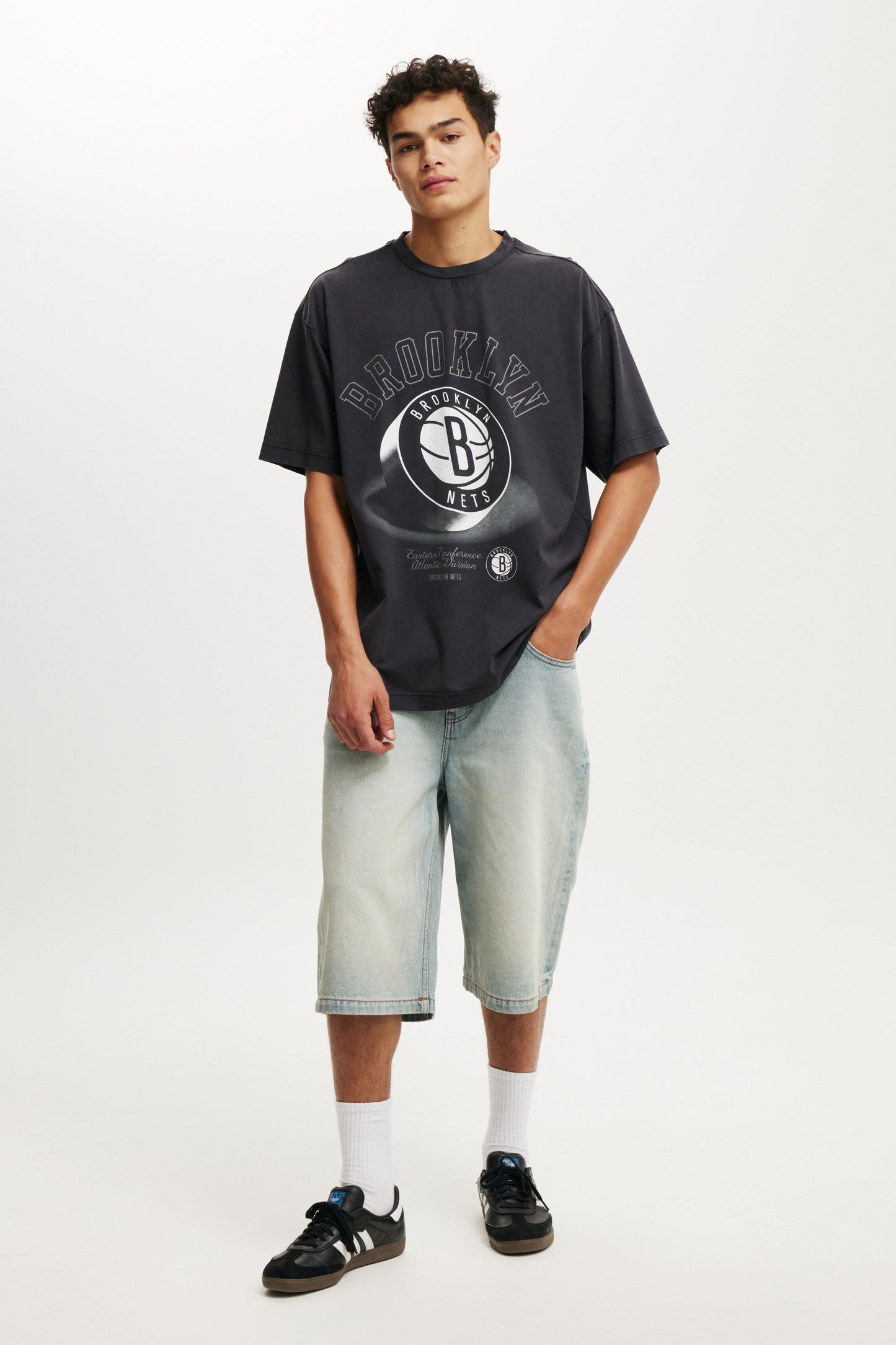NBA Brooklyn Nets Box Fit T-Shirt