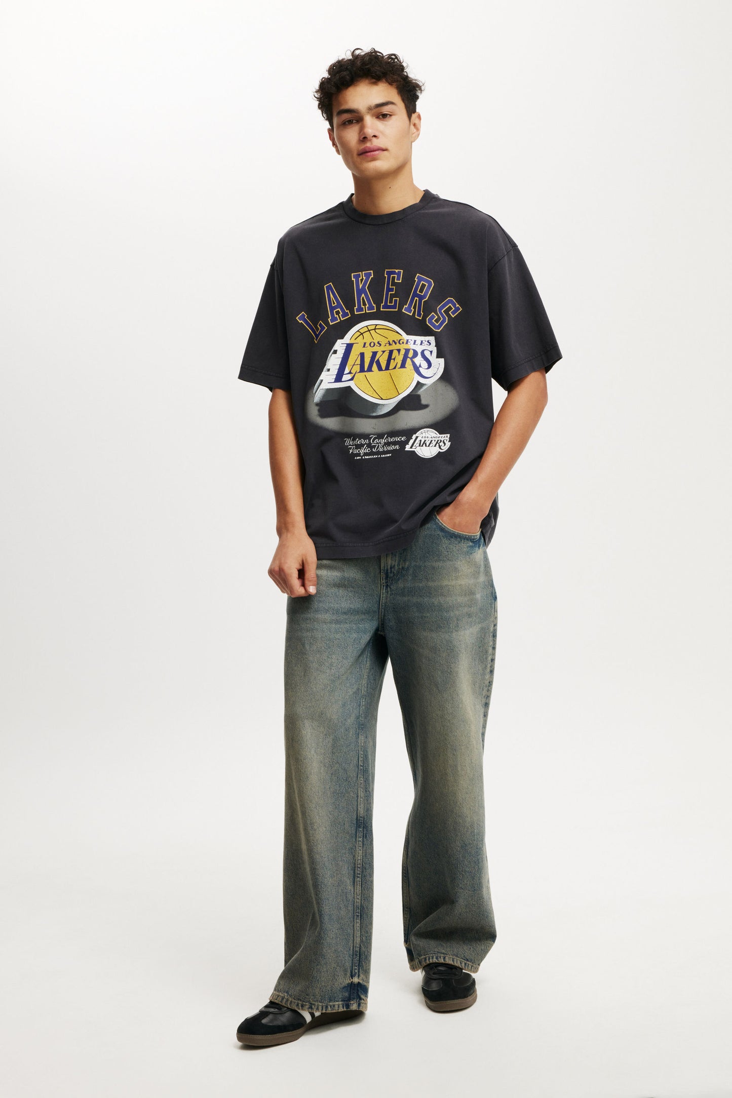 NBA LA Lakers Box Fit T-Shirt
