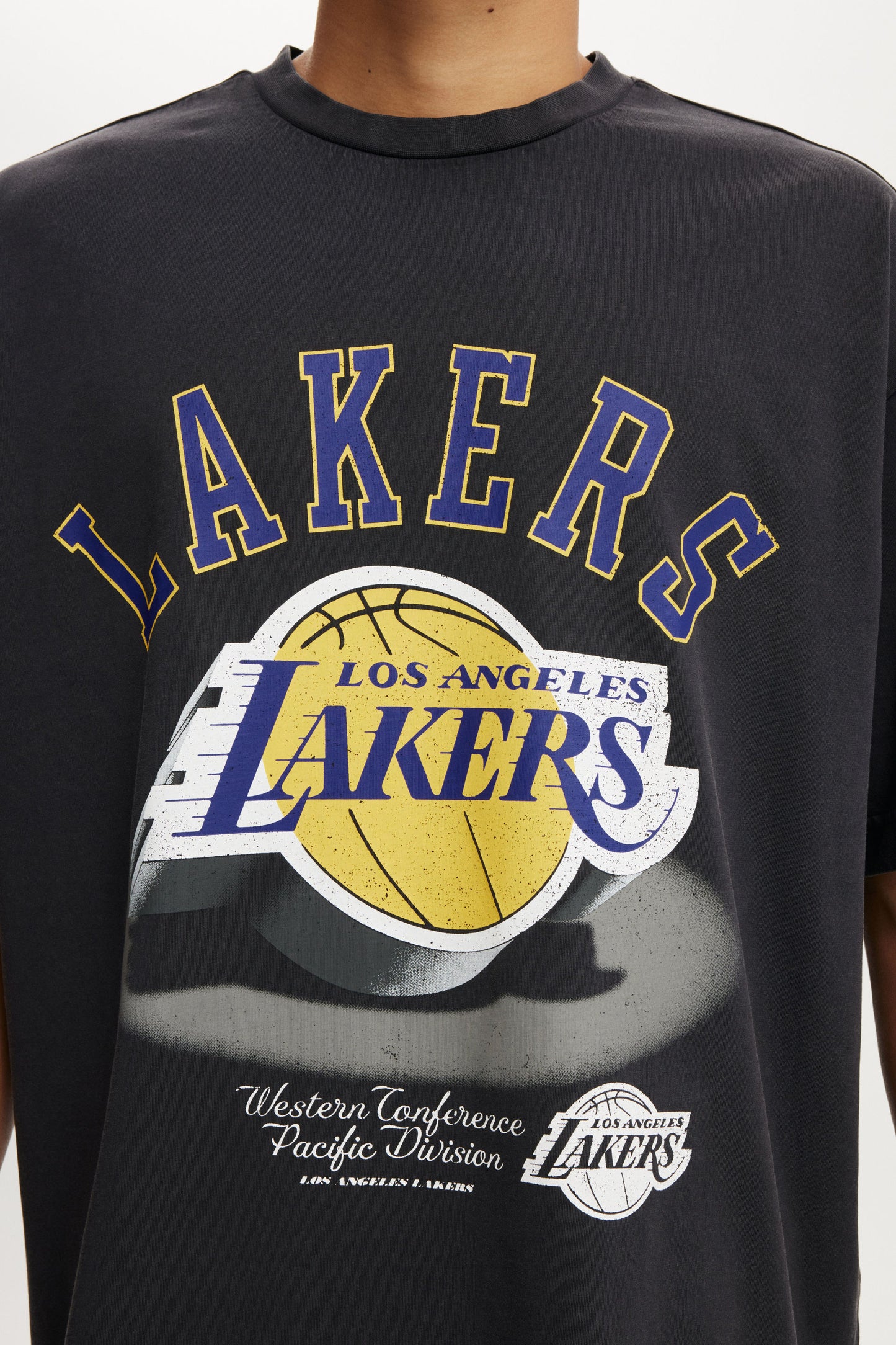 NBA LA Lakers Box Fit T-Shirt