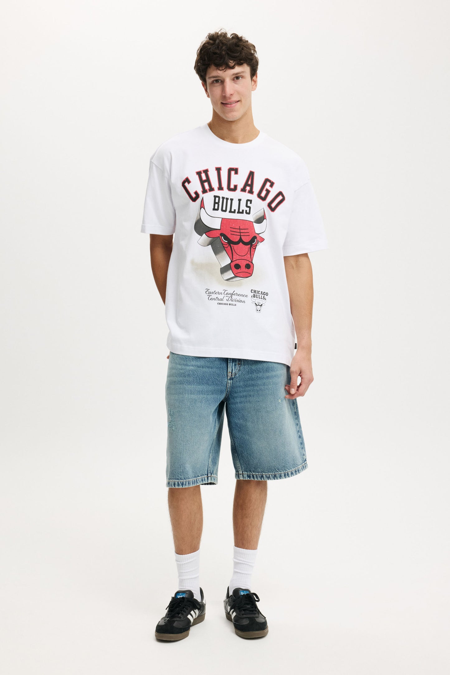 NBA Chicago Bulls Box Fit T-Shirt