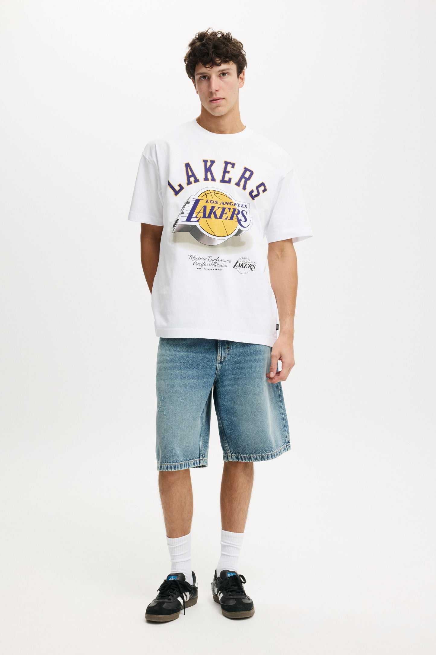 NBA LA Lakers Box Fit T-Shirt
