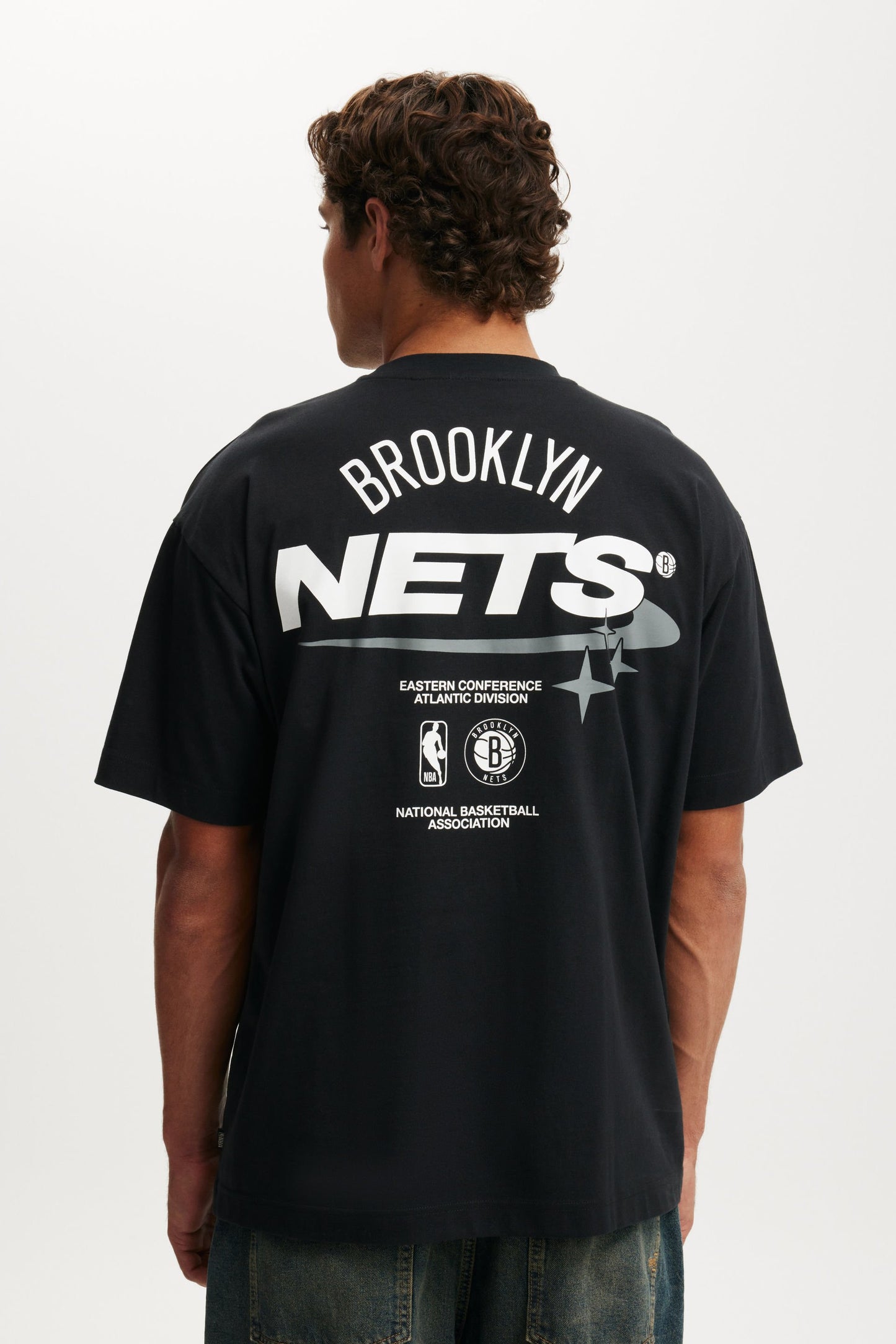 Brooklyn Nets Box Fit T-Shirt