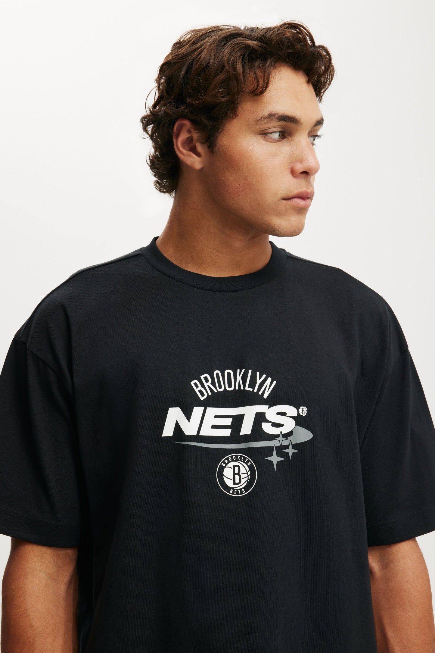 Brooklyn Nets Box Fit T-Shirt