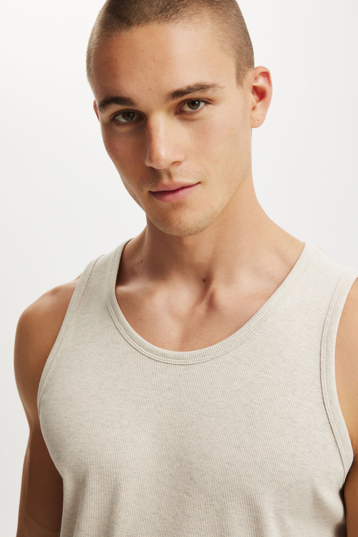 Loose Fit Rib Tank
